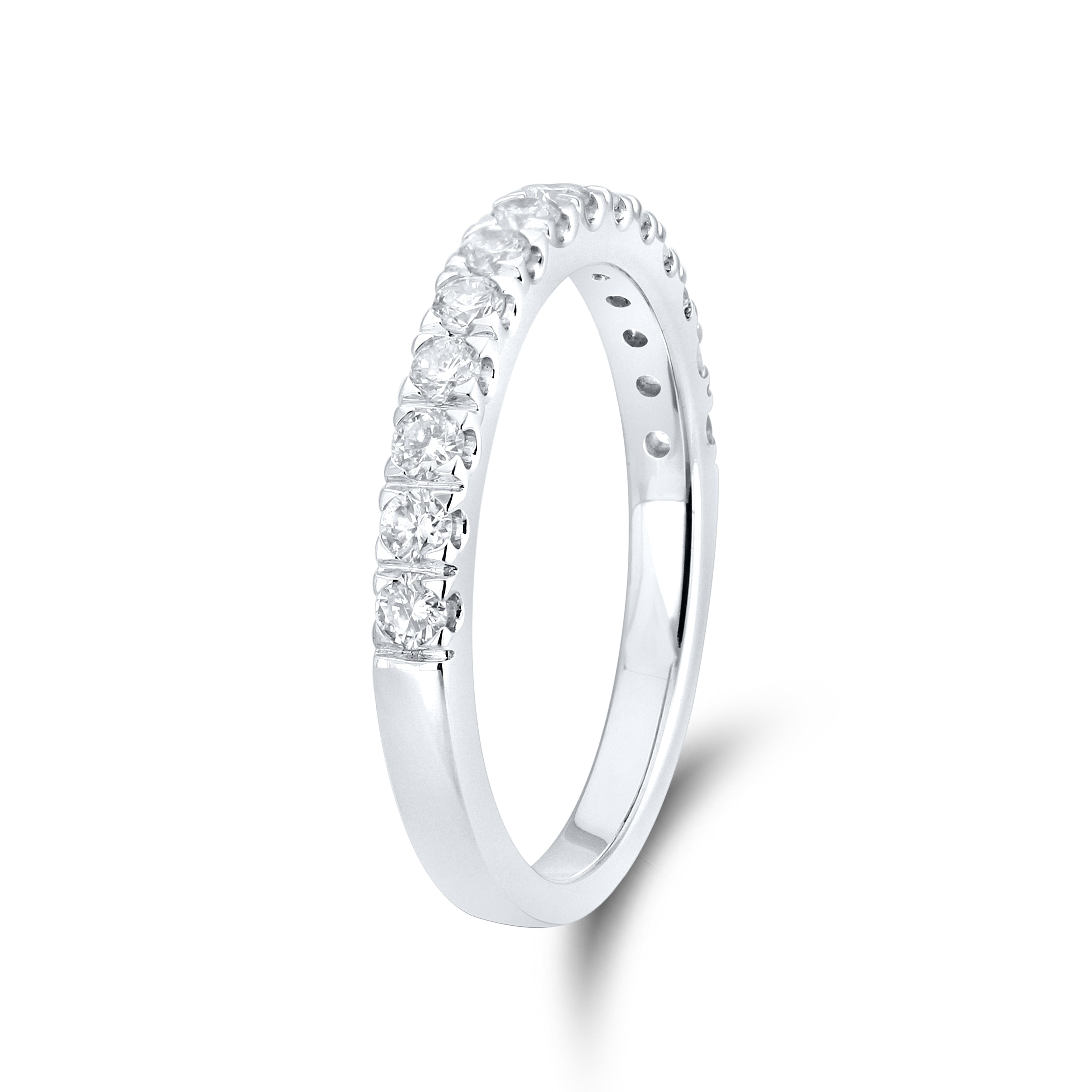 14kt white gold 0.50 CTW Ladies Diamond Band