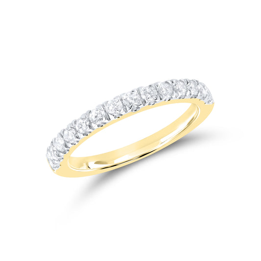 14K YELLOW GOLD 0.50 CTW Ladies DIAMOND BAND