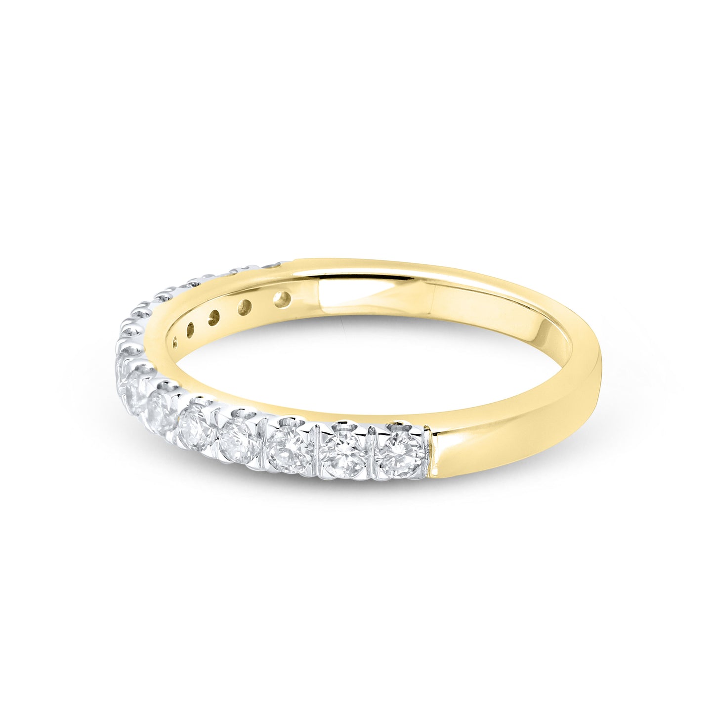 14K YELLOW GOLD 0.50 CTW Ladies DIAMOND BAND