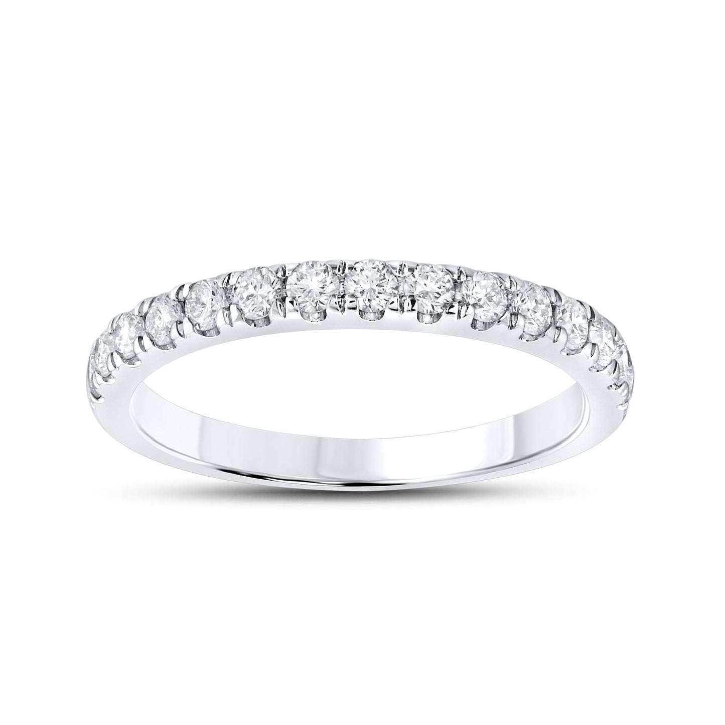 14kt WG 1.98 ctw Natural Diamond Bridal Ring Set