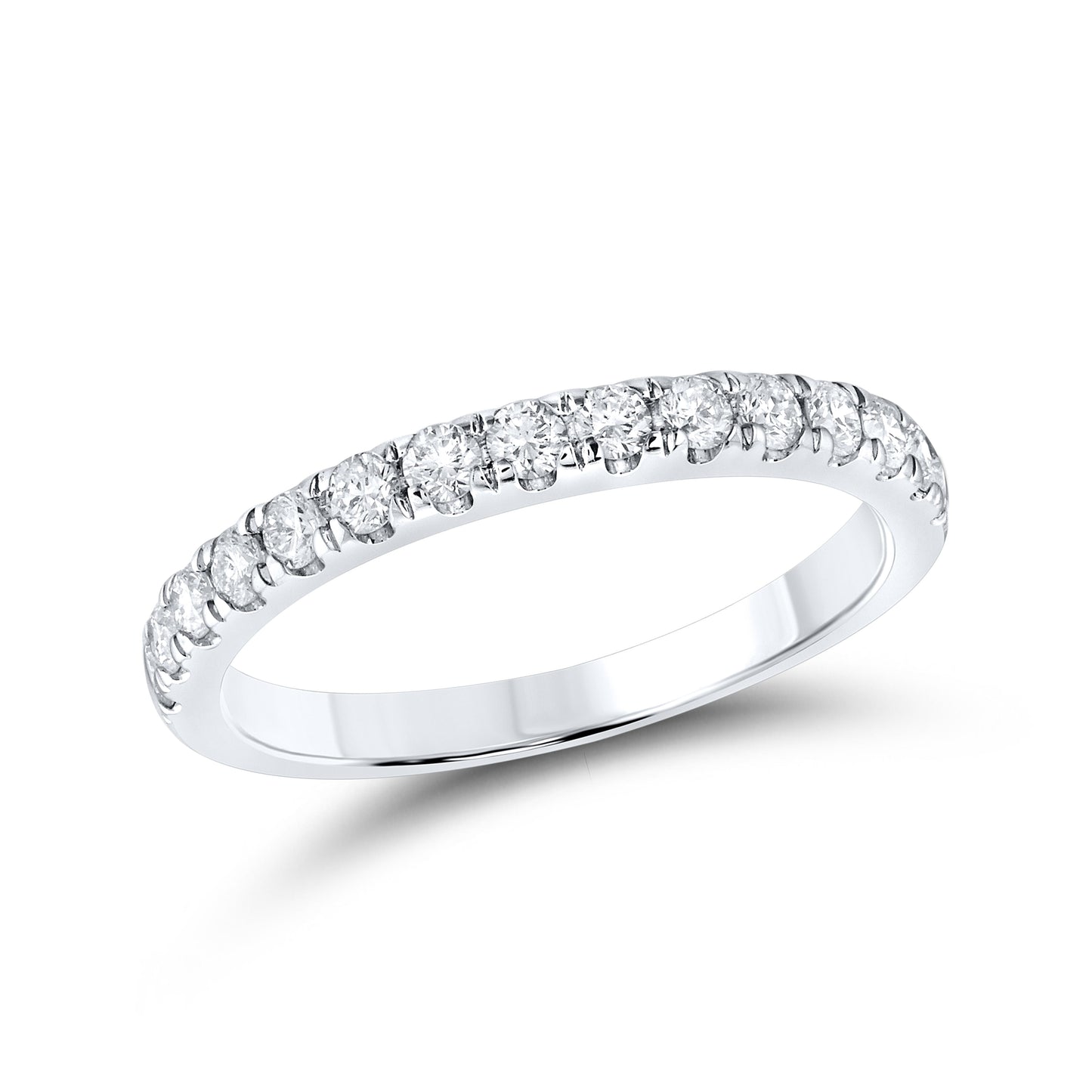 14kt WG 1.98 ctw Natural Diamond Bridal Ring Set