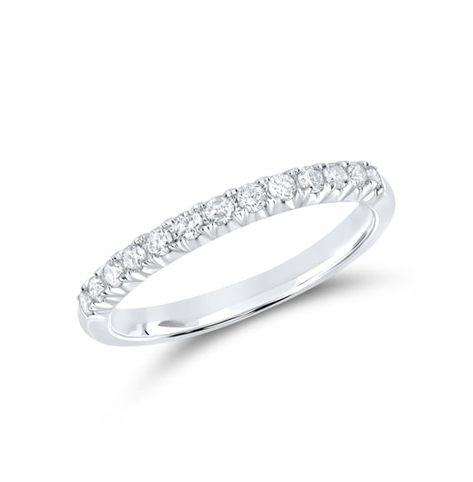 14kt white gold 0.26 CTW Ladies Diamond Band