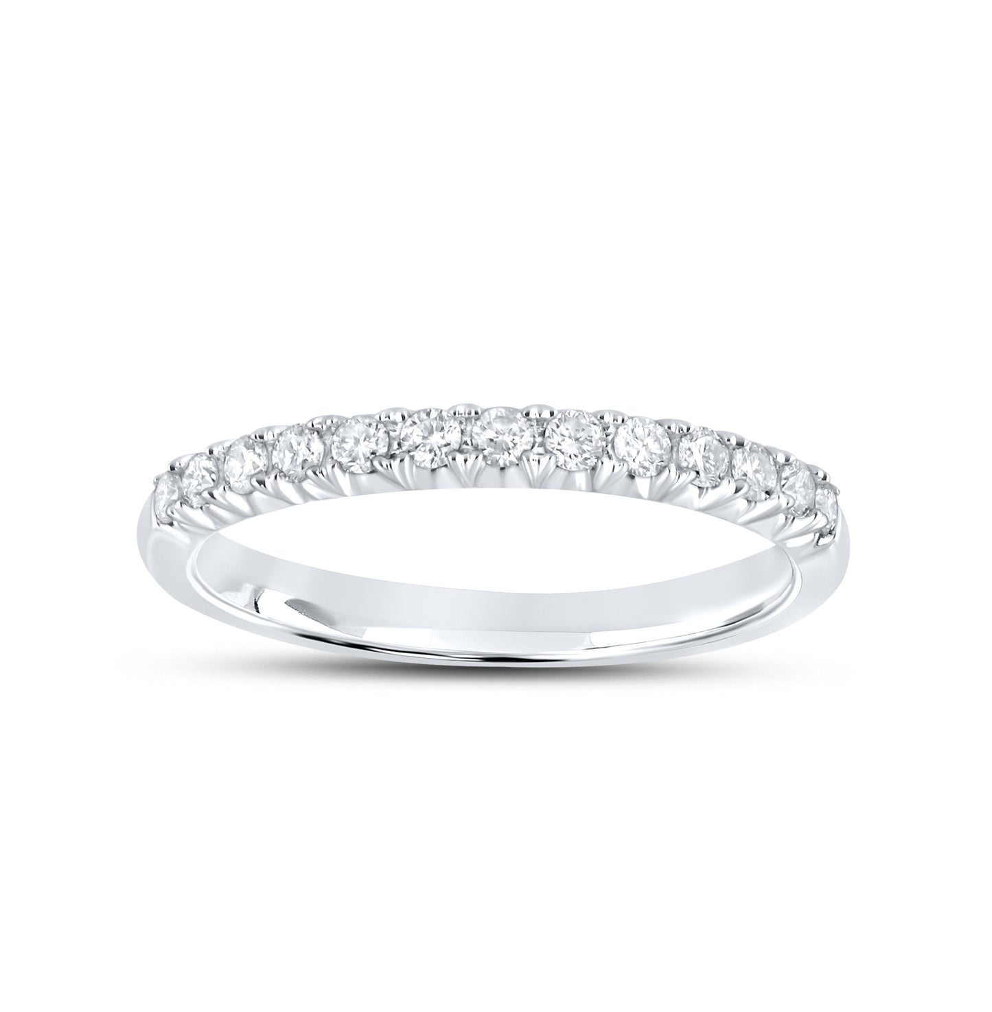 14kt white gold 0.26 CTW Ladies Diamond Band