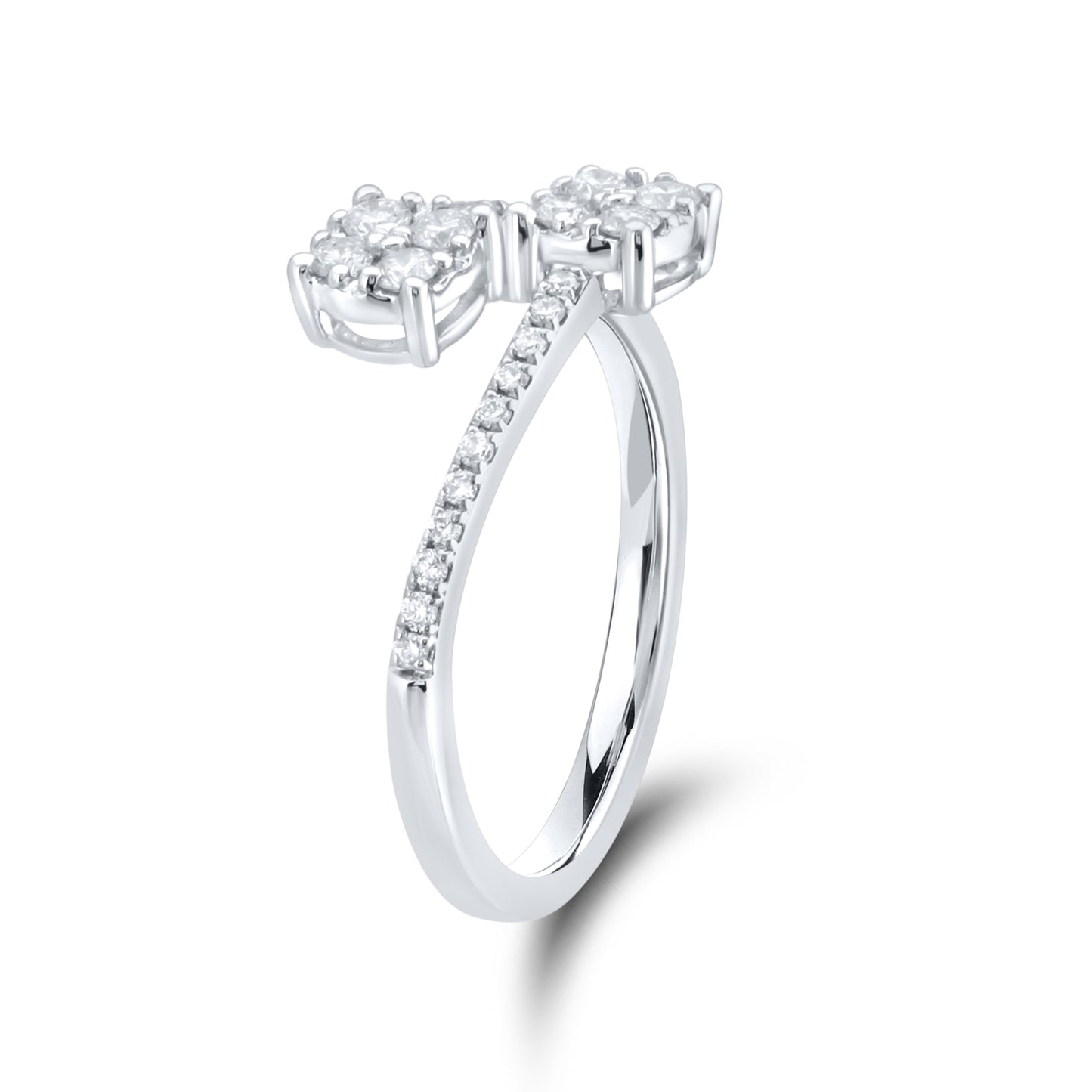 14kt White Gold 0.33 CTW Diamond Ring