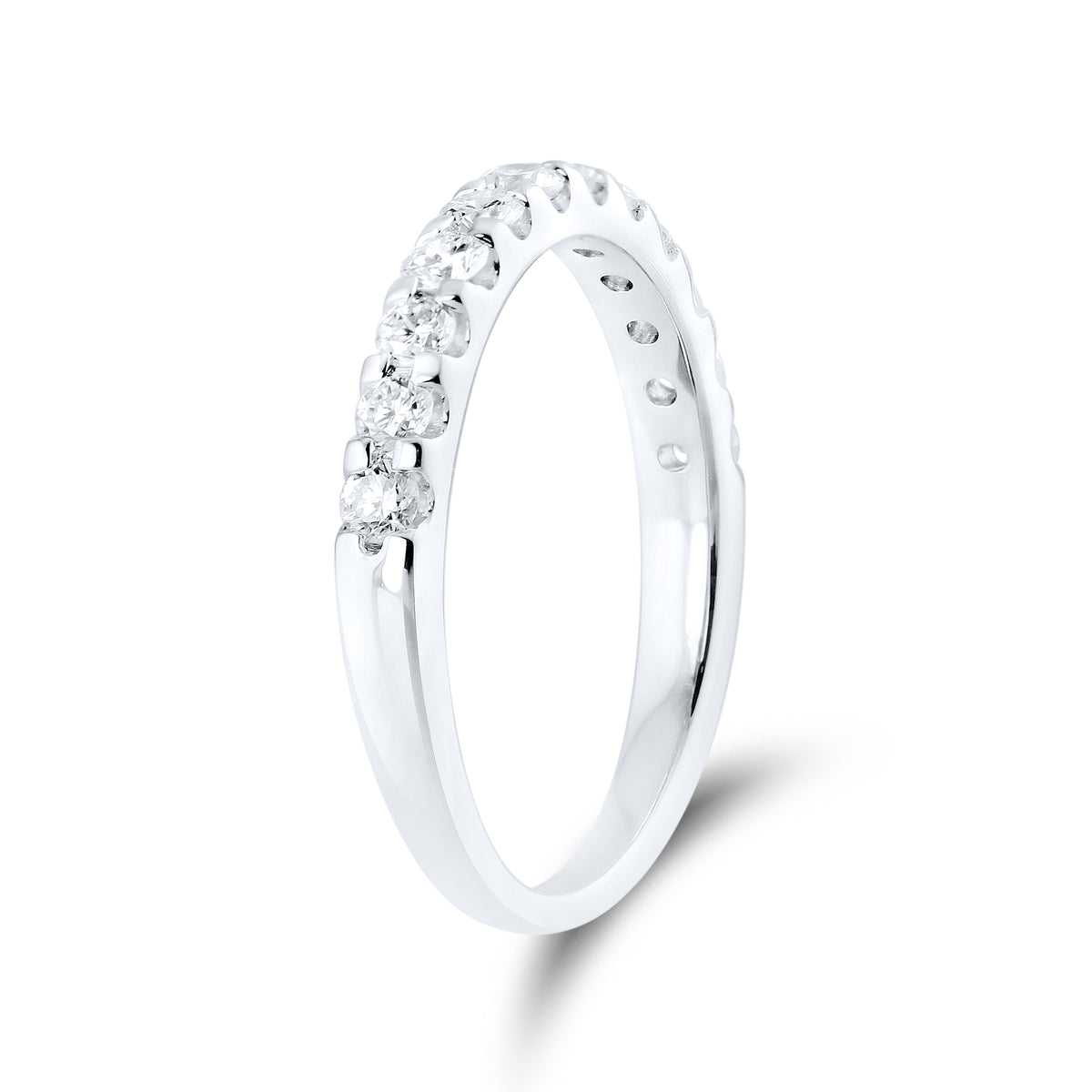 14kt White Gold 0.60ctw Lab Diamond Ladies Band
