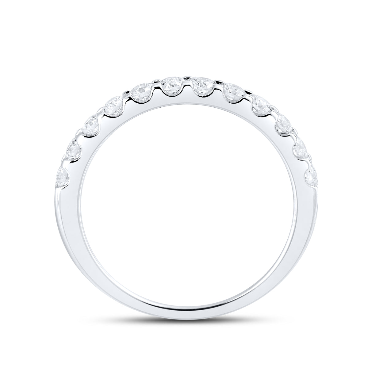 14kt White Gold 0.60ctw Lab Diamond Ladies Band