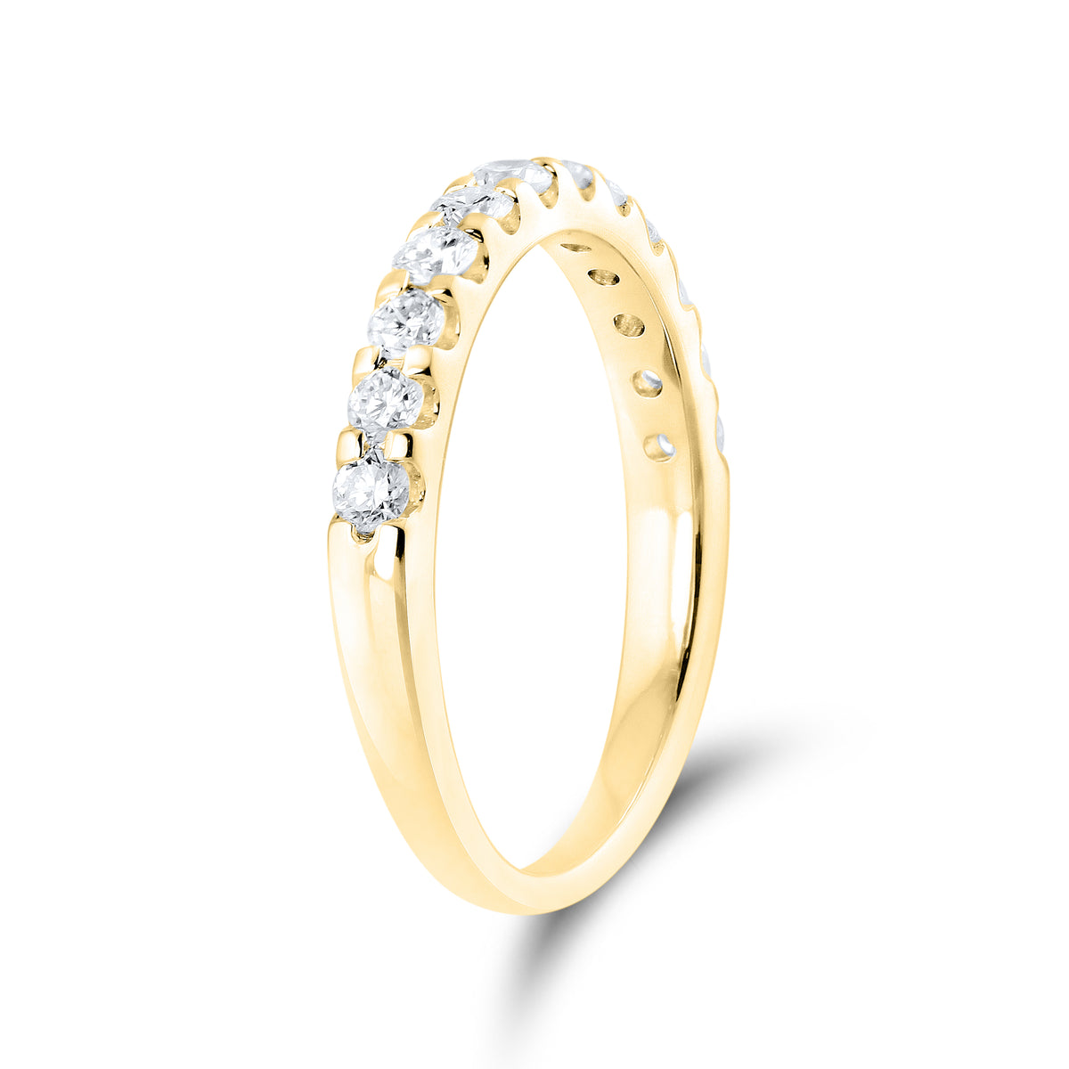 14kt Yellow Gold 0.60ctw Lab Diamond Ladies Band