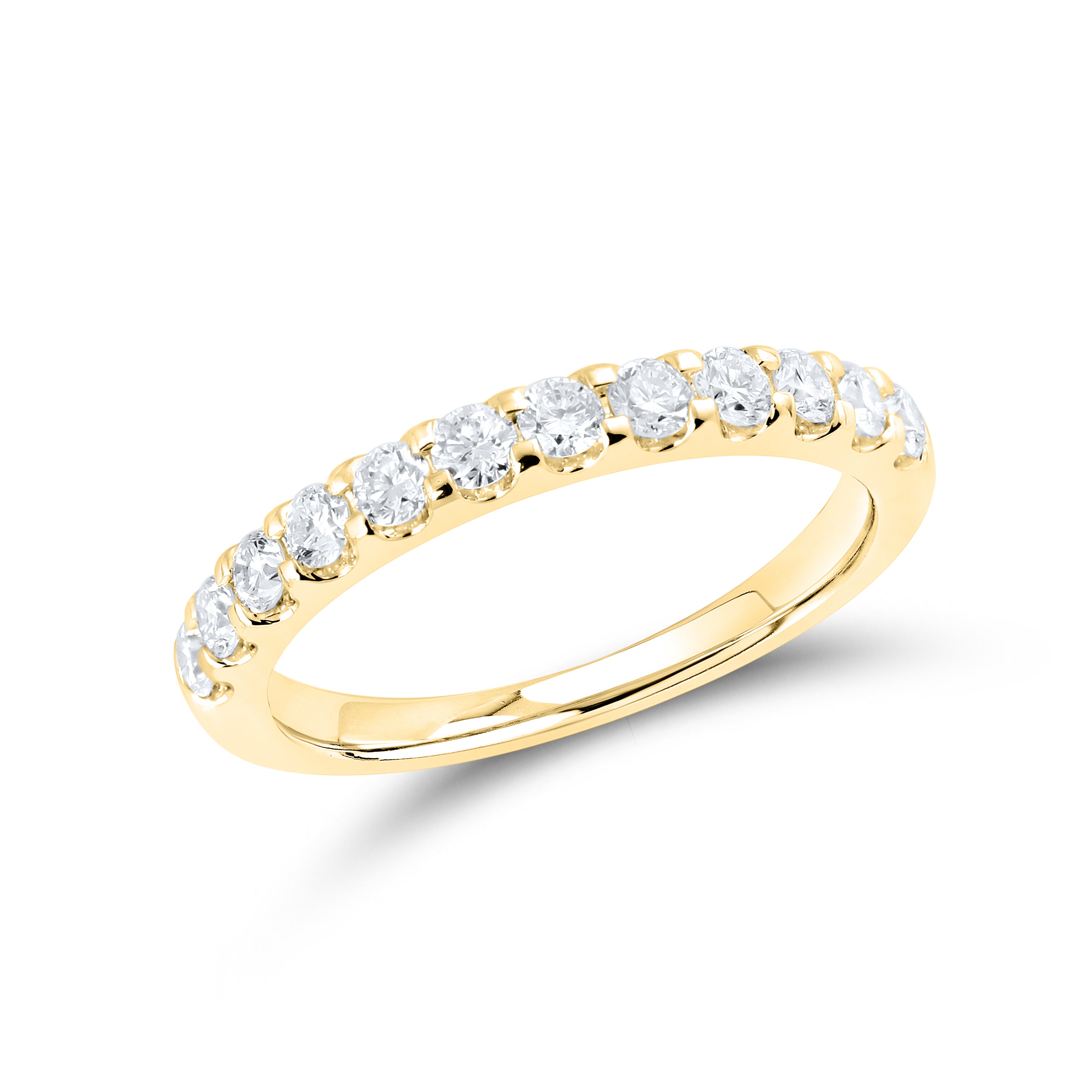 14kt Yellow Gold 0.60ctw Lab Diamond Ladies Band