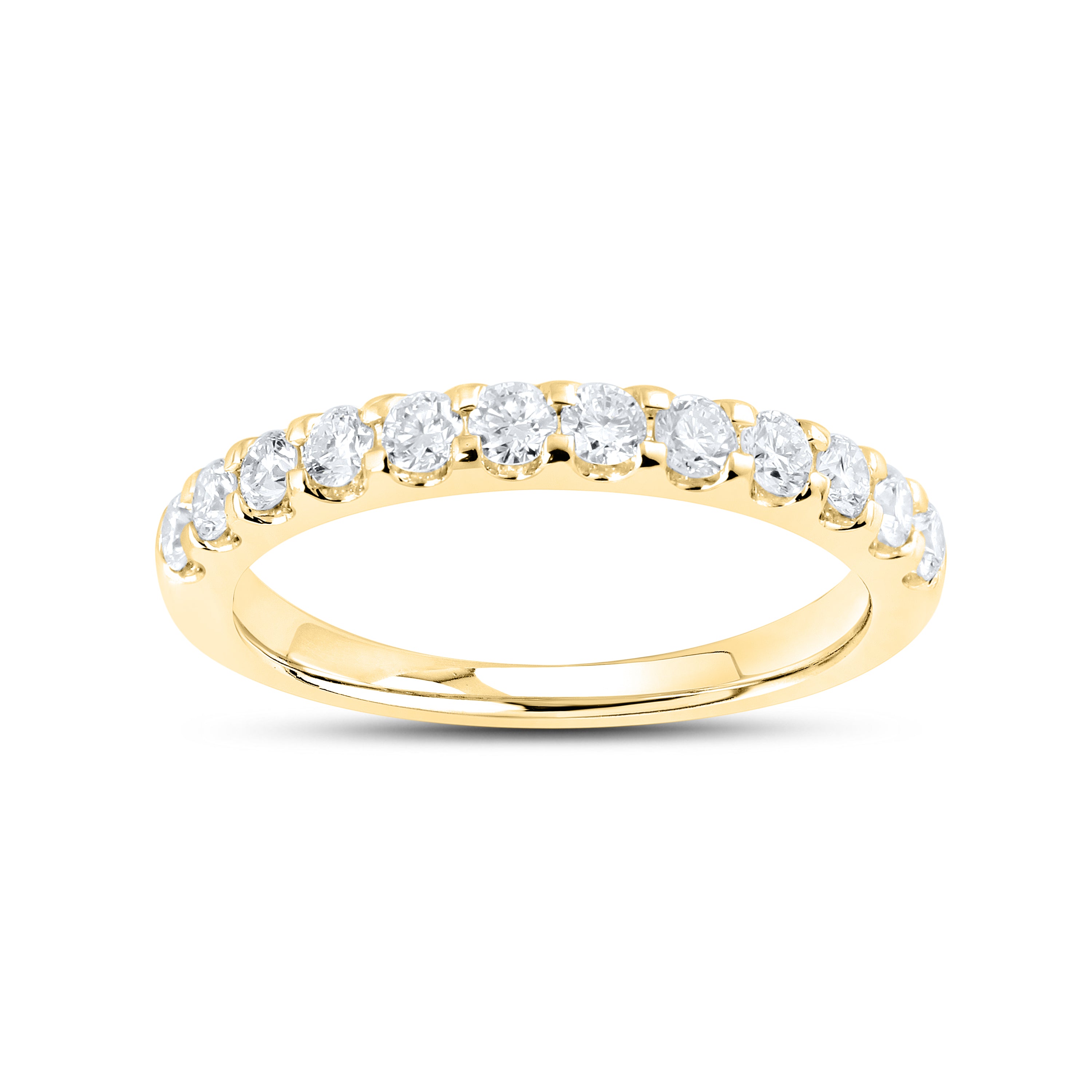 14kt Yellow Gold 0.60ctw Lab Diamond Ladies Band