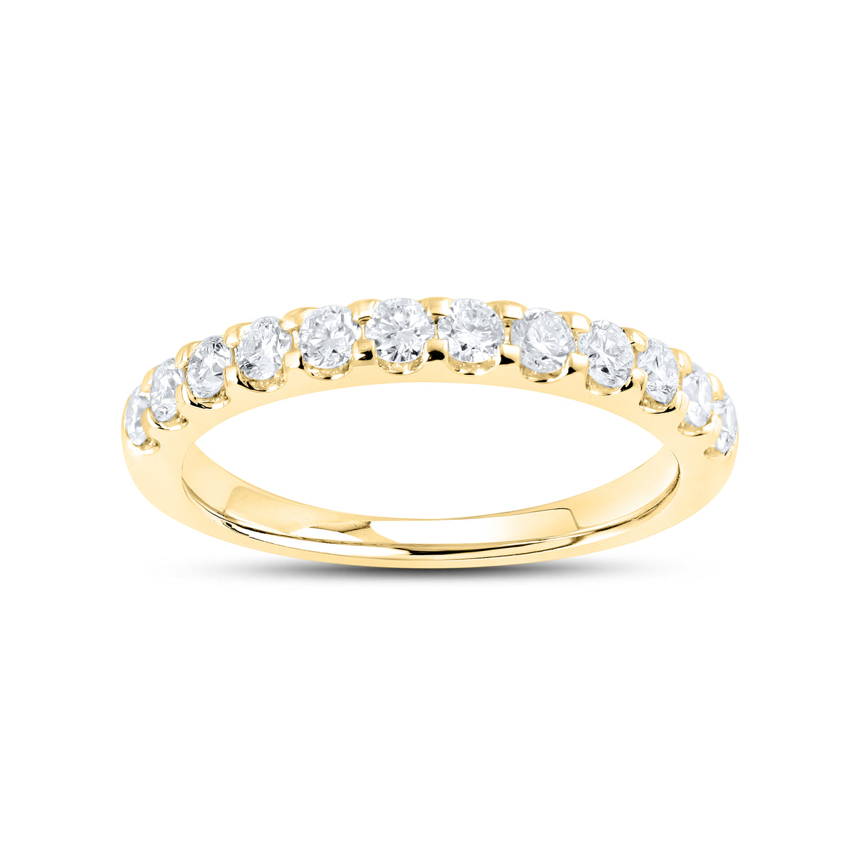 14kt Yellow Gold 0.60ctw Lab Diamond Ladies Band
