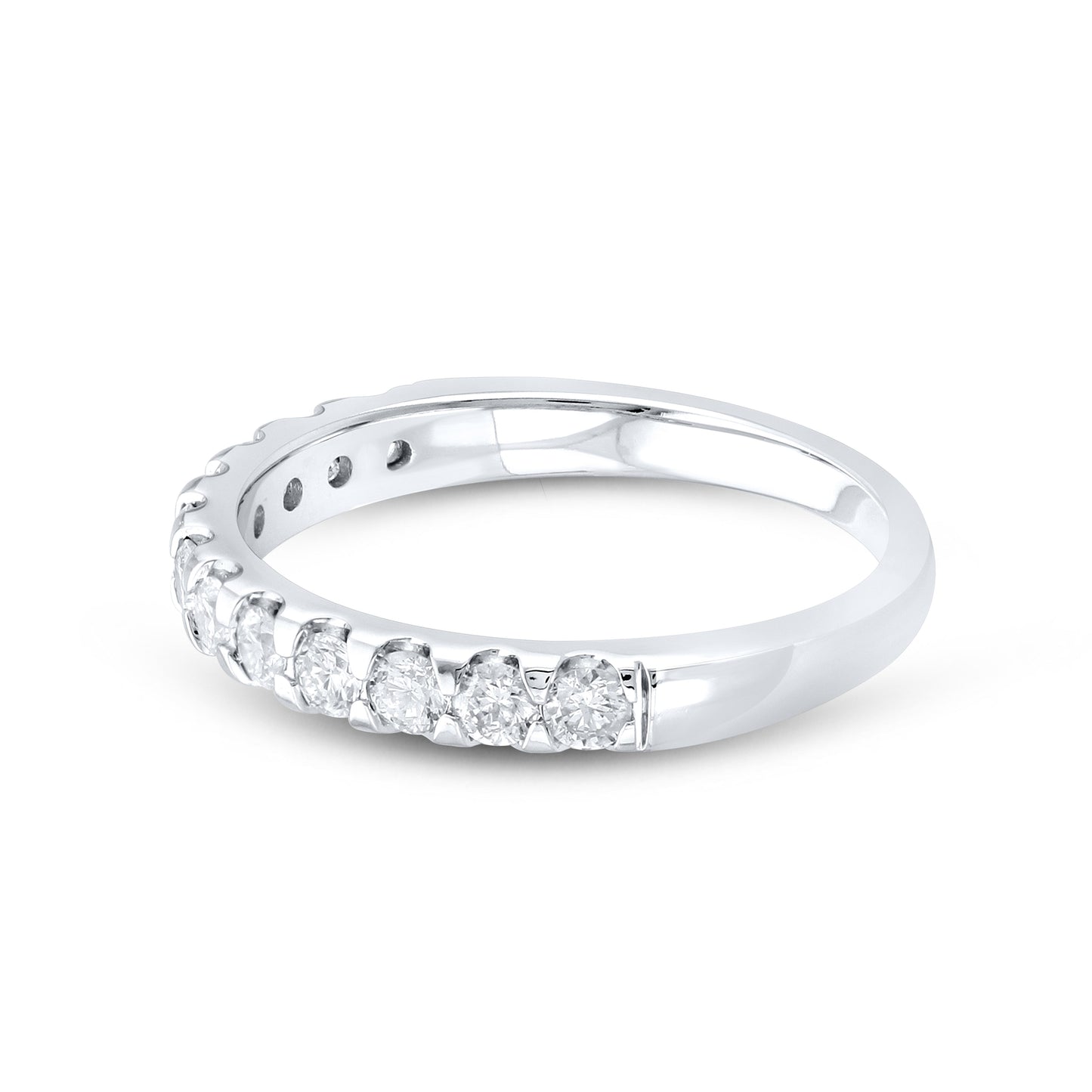 14k white gold 0.60 CTW Ladies Diamond Band