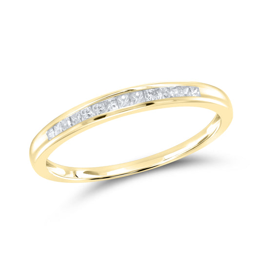 14kt white gold 0.16 CTW LADIES Diamond Band