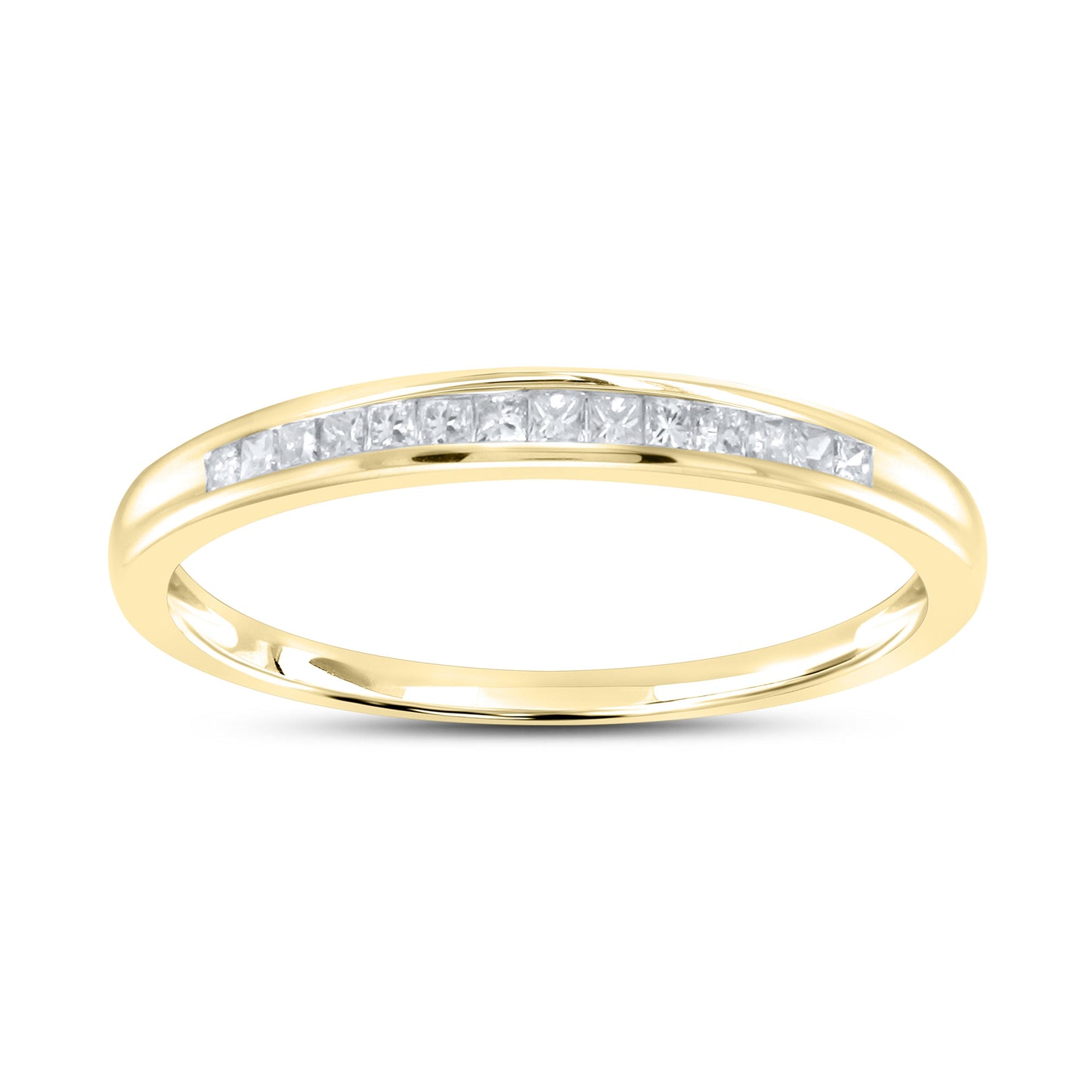 14kt white gold 0.16 CTW LADIES Diamond Band