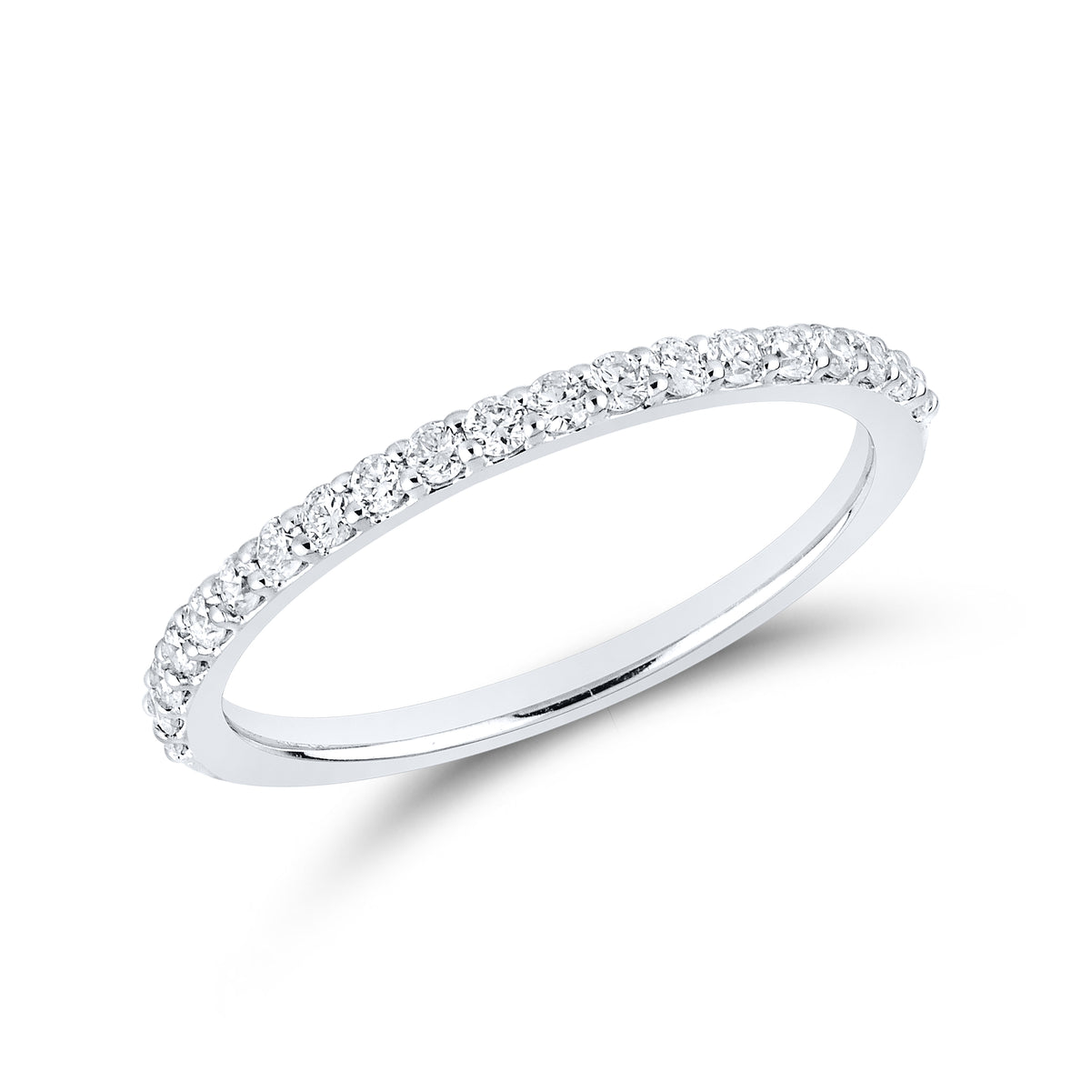 14KT WHITE GOLD 1.67 CTW LAB DIAMOND BRIDAL SET