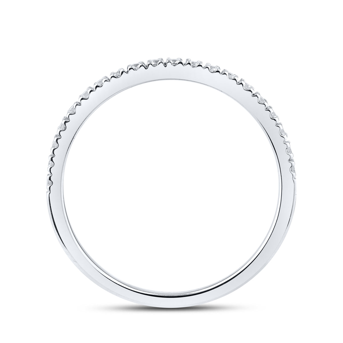 14k white gold 1.87 CTW Lab Diamond Bridal ring set
