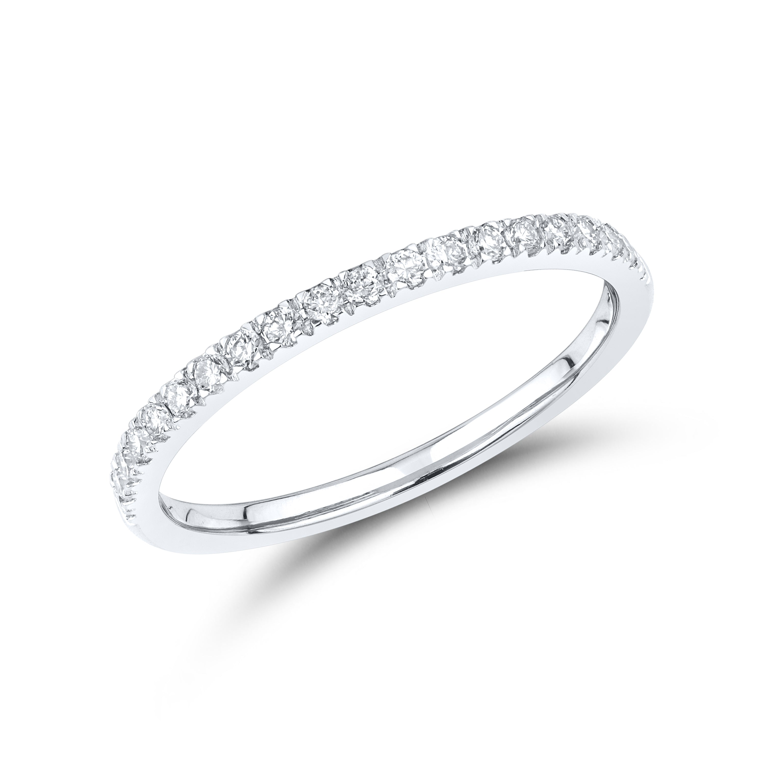 14k white gold 1.87 CTW Lab Diamond Bridal ring set