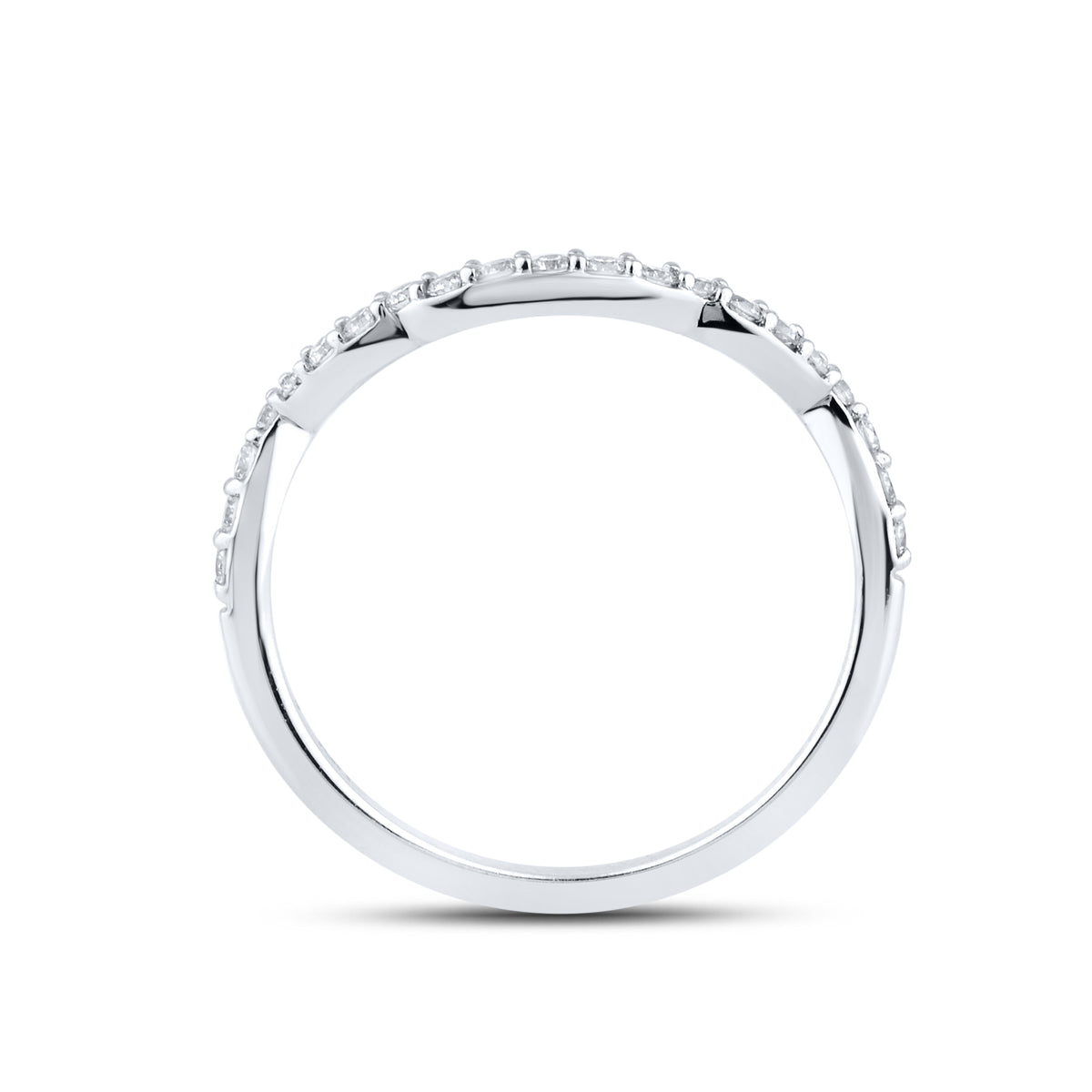 14KT WHITE GOLD 1.41 CTW LAB DIAMOND BRIDAL SET