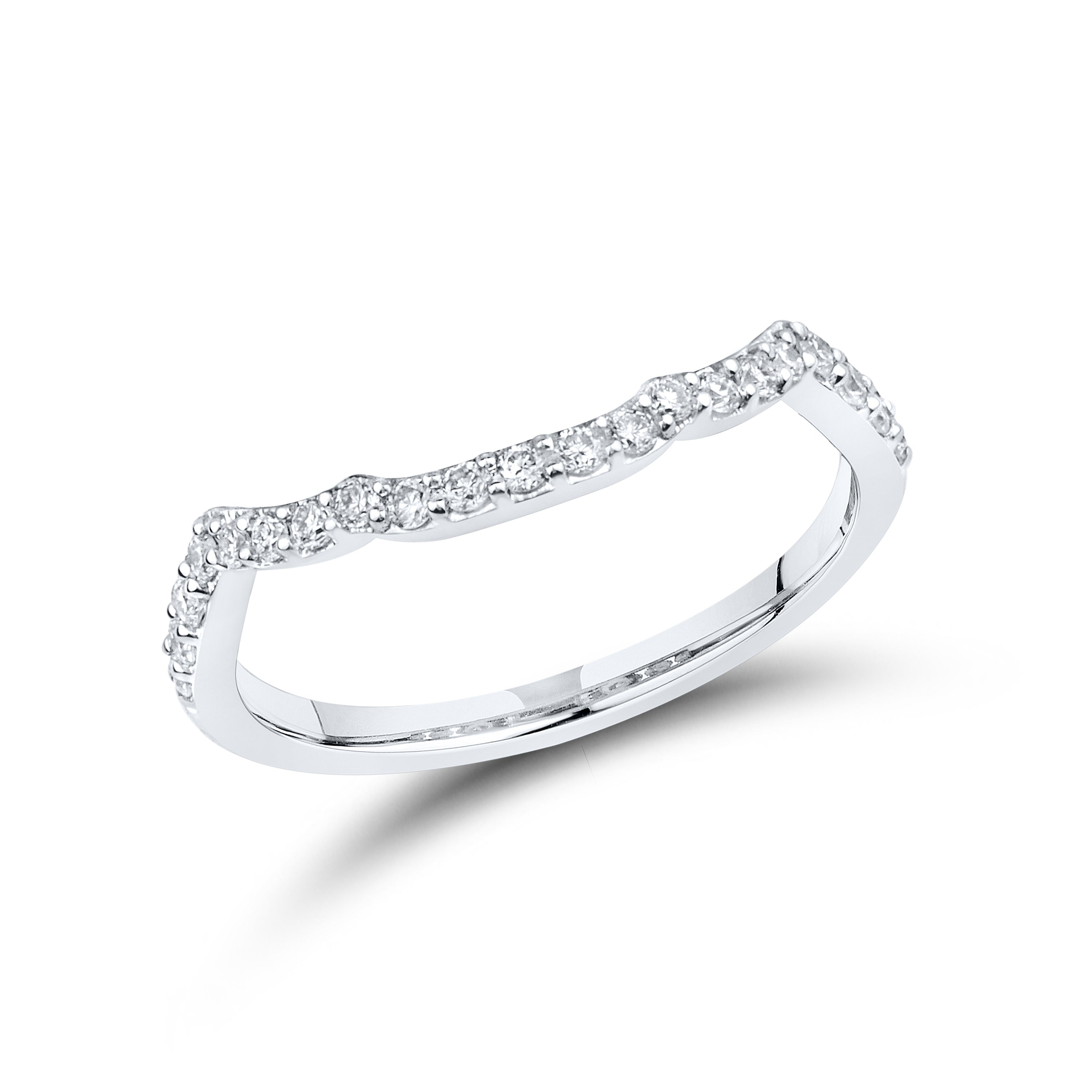 14KT WHITE GOLD 1.41 CTW LAB DIAMOND BRIDAL SET