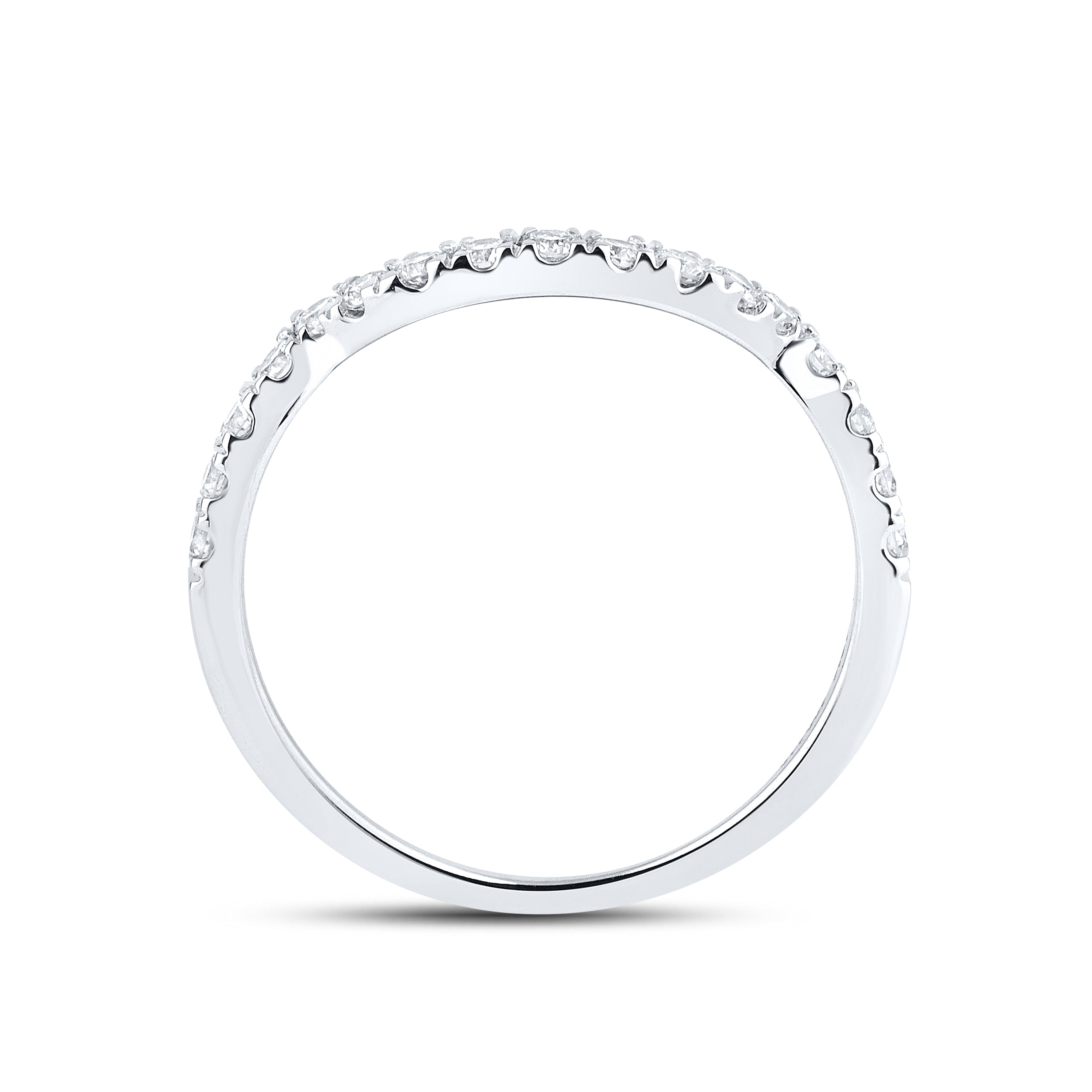 10K WHITE GOLD LAB BRIDAL RING SET 2.91 CTW