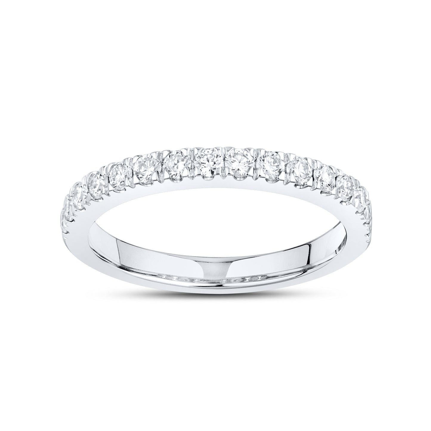 10kt white gold 2.90 CTW Lab Diamond Bridal ring set