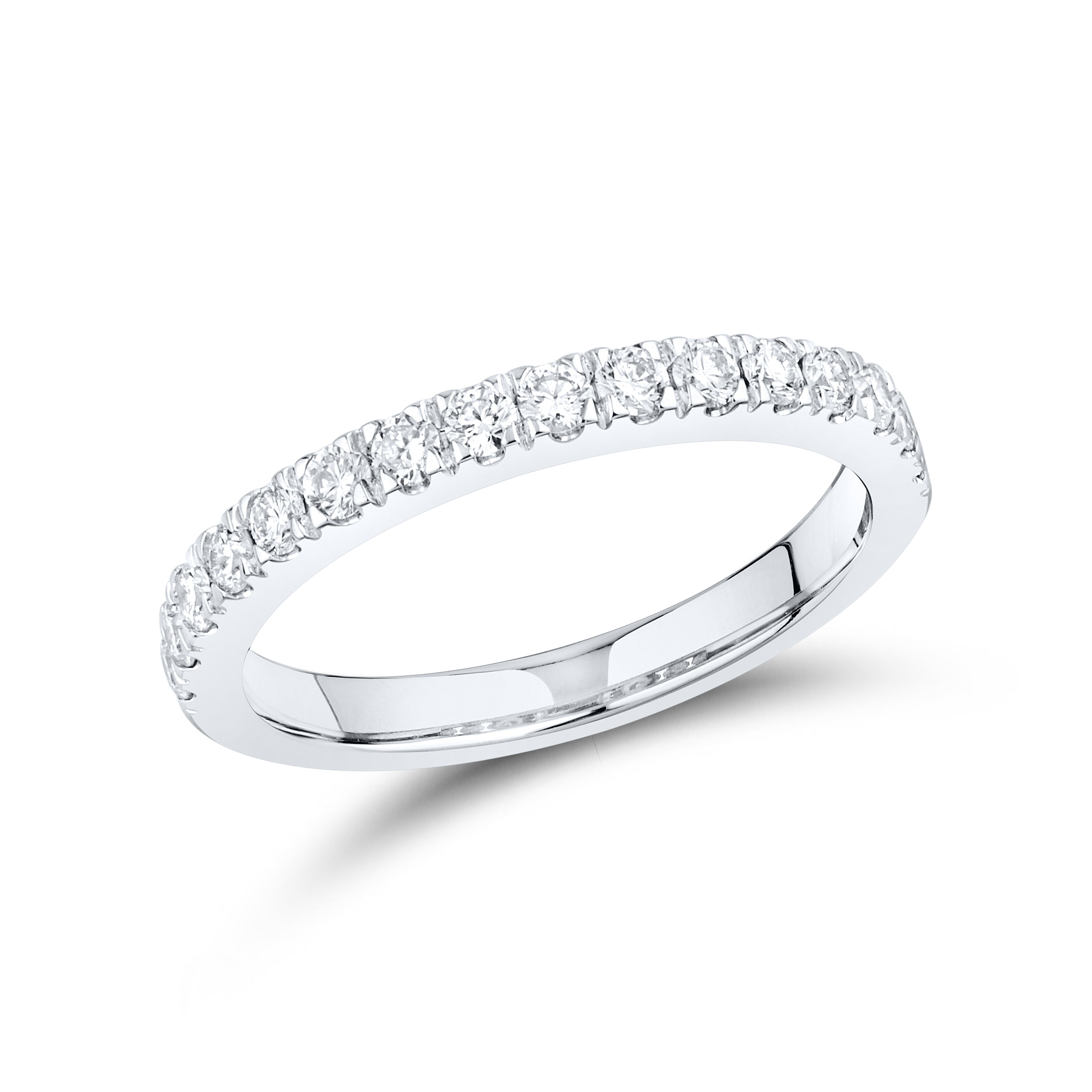 10kt white gold 2.90 CTW Lab Diamond Bridal ring set