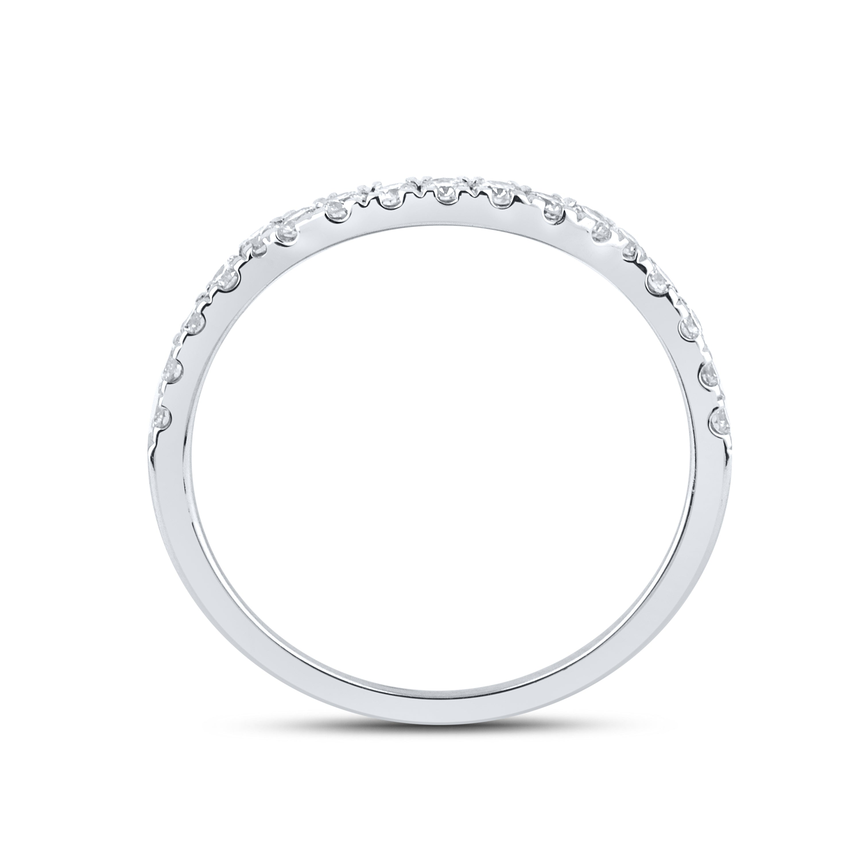 10kt white gold 2.43 CTW Lab Diamond Bridal ring set