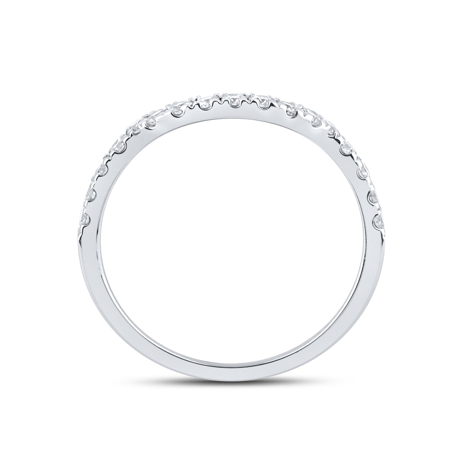 10kt white gold 2.43 CTW Lab Diamond Bridal ring set