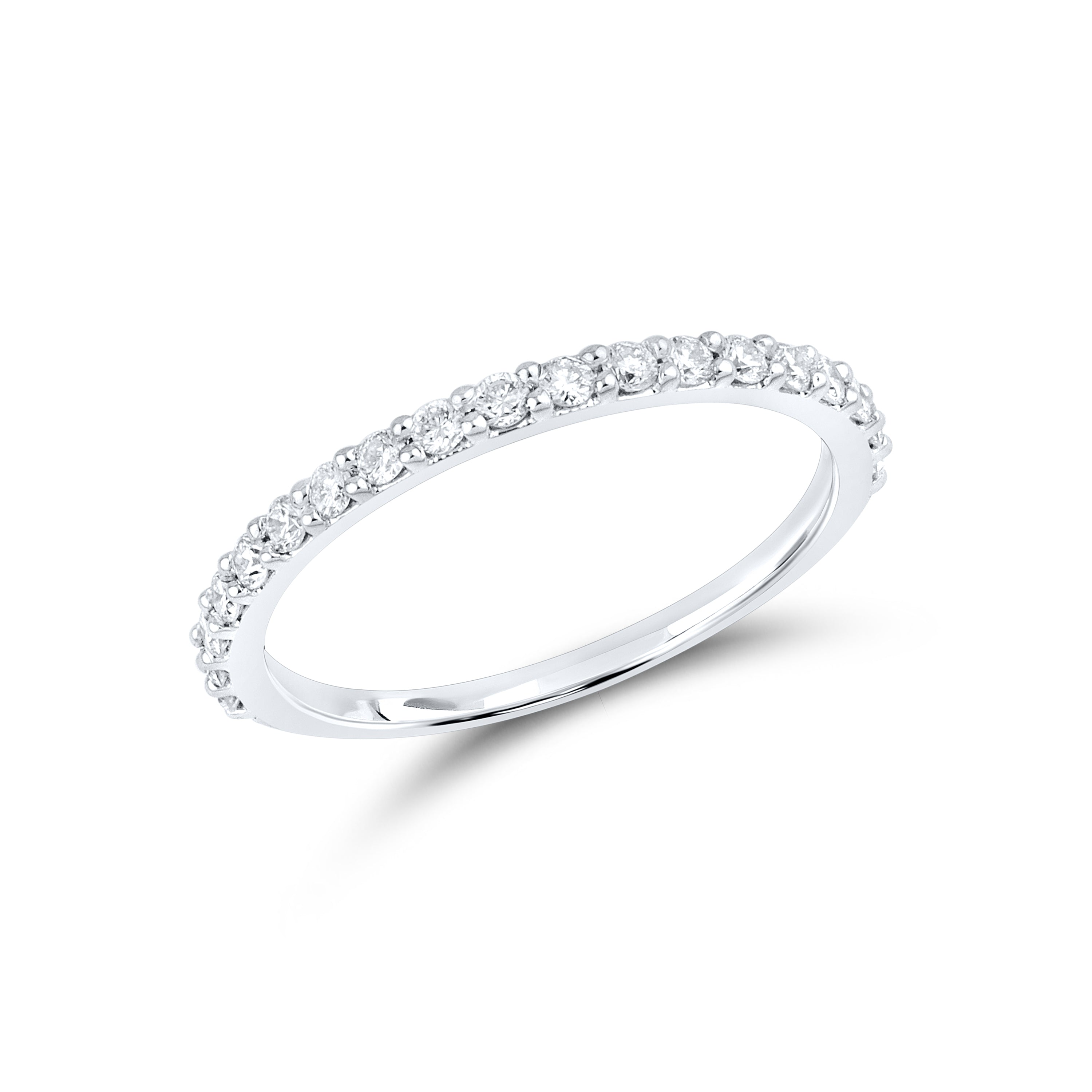 10k White Gold 2.41 ctw Lab Diamond Bridal Ring Set