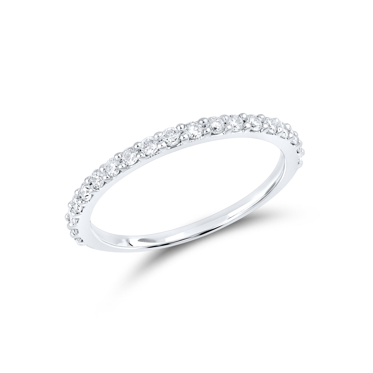14k White Gold 2.38 ctw Lab Diamond Bridal Ring Set