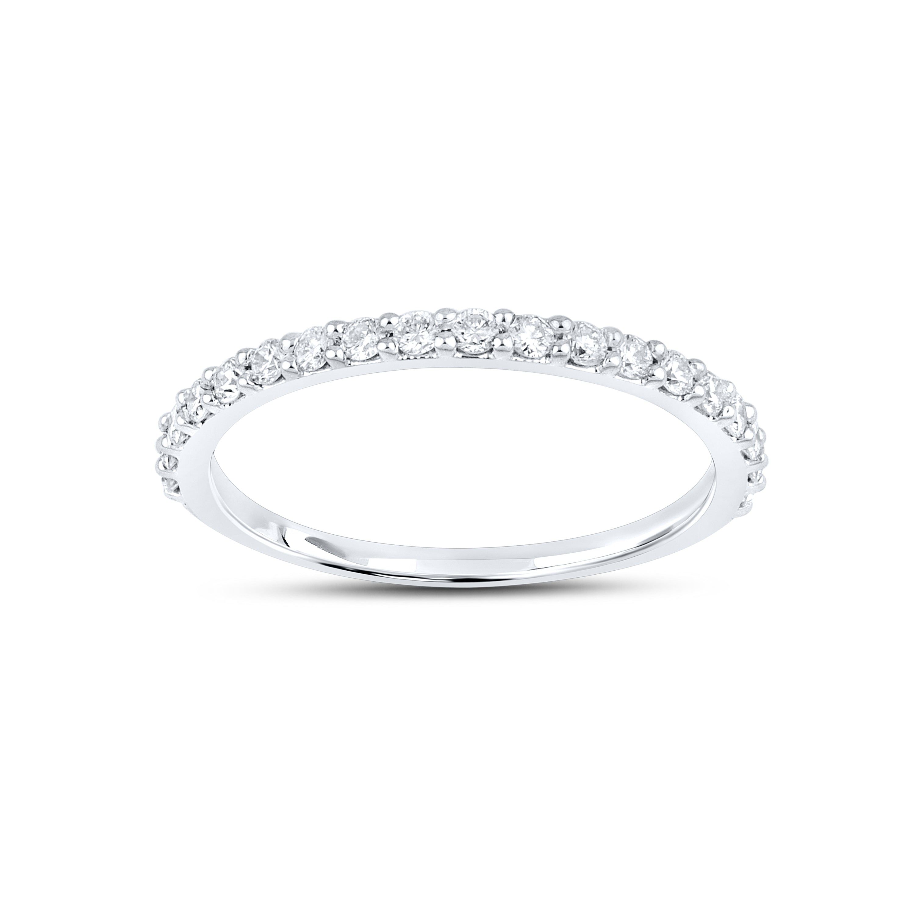 10k White Gold 2.41 ctw Lab Diamond Bridal Ring Set