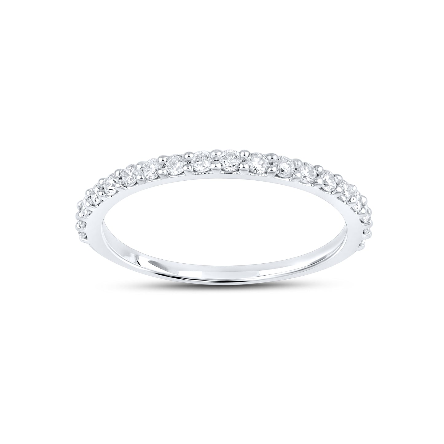 14k White Gold 2.38 ctw Lab Diamond Bridal Ring Set