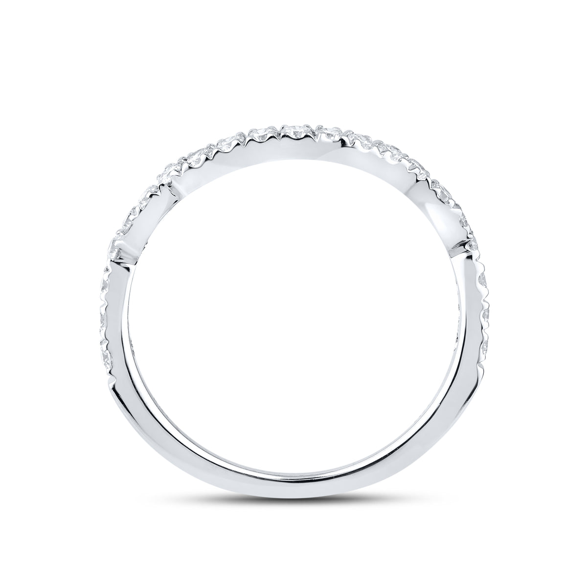 14k white gold 3.44 CTW Lab Diamond Bridal ring set