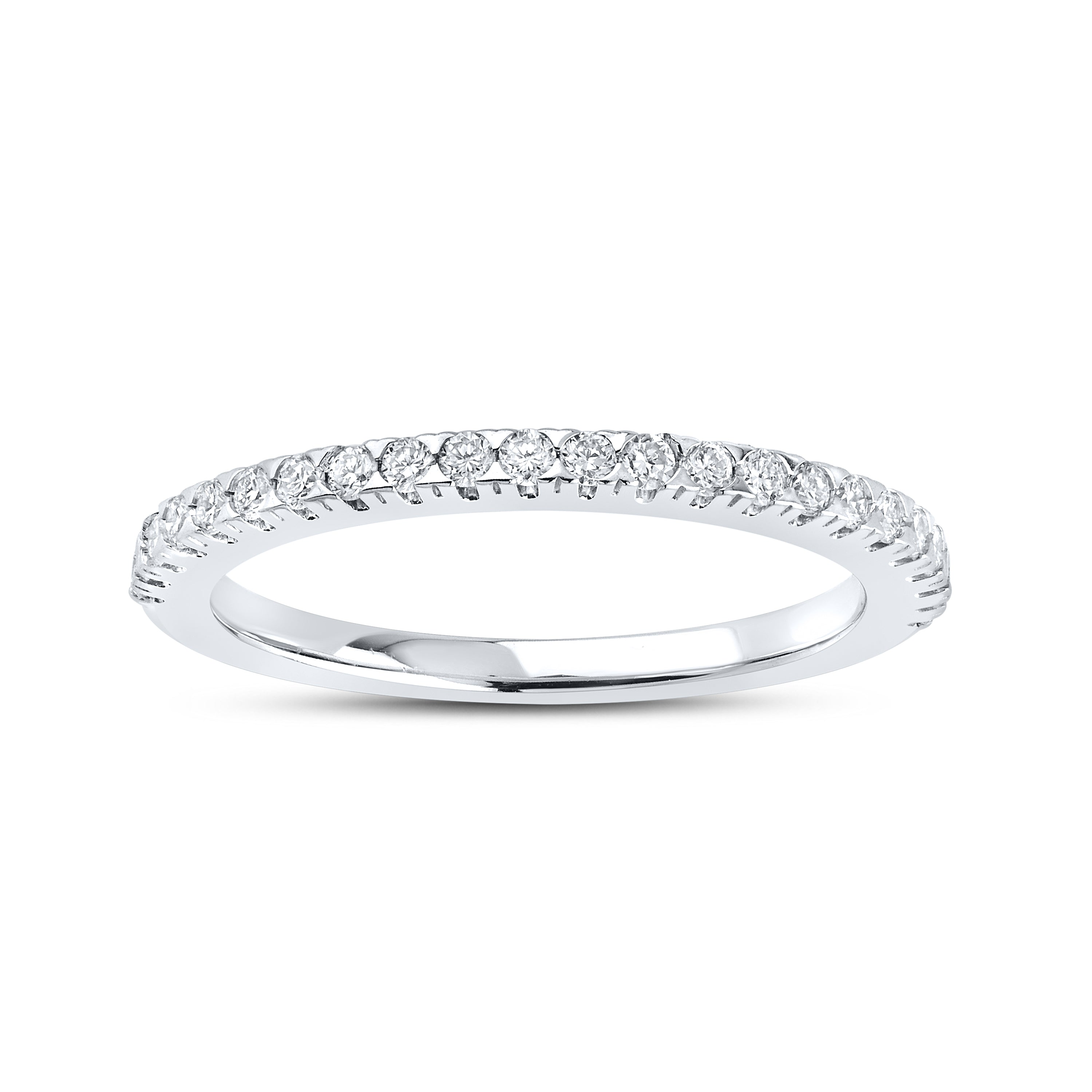 14kt White Gold 5.52 CTW Lab Diamond Bridal Ring Set