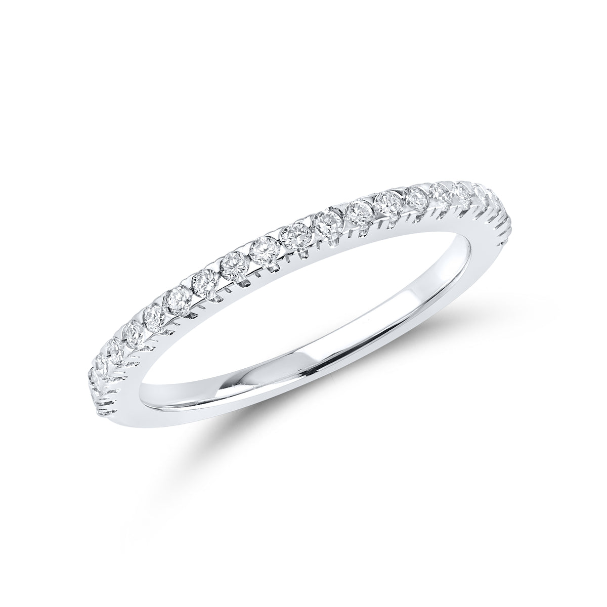 14kt White Gold 5.52 CTW Lab Diamond Bridal Ring Set