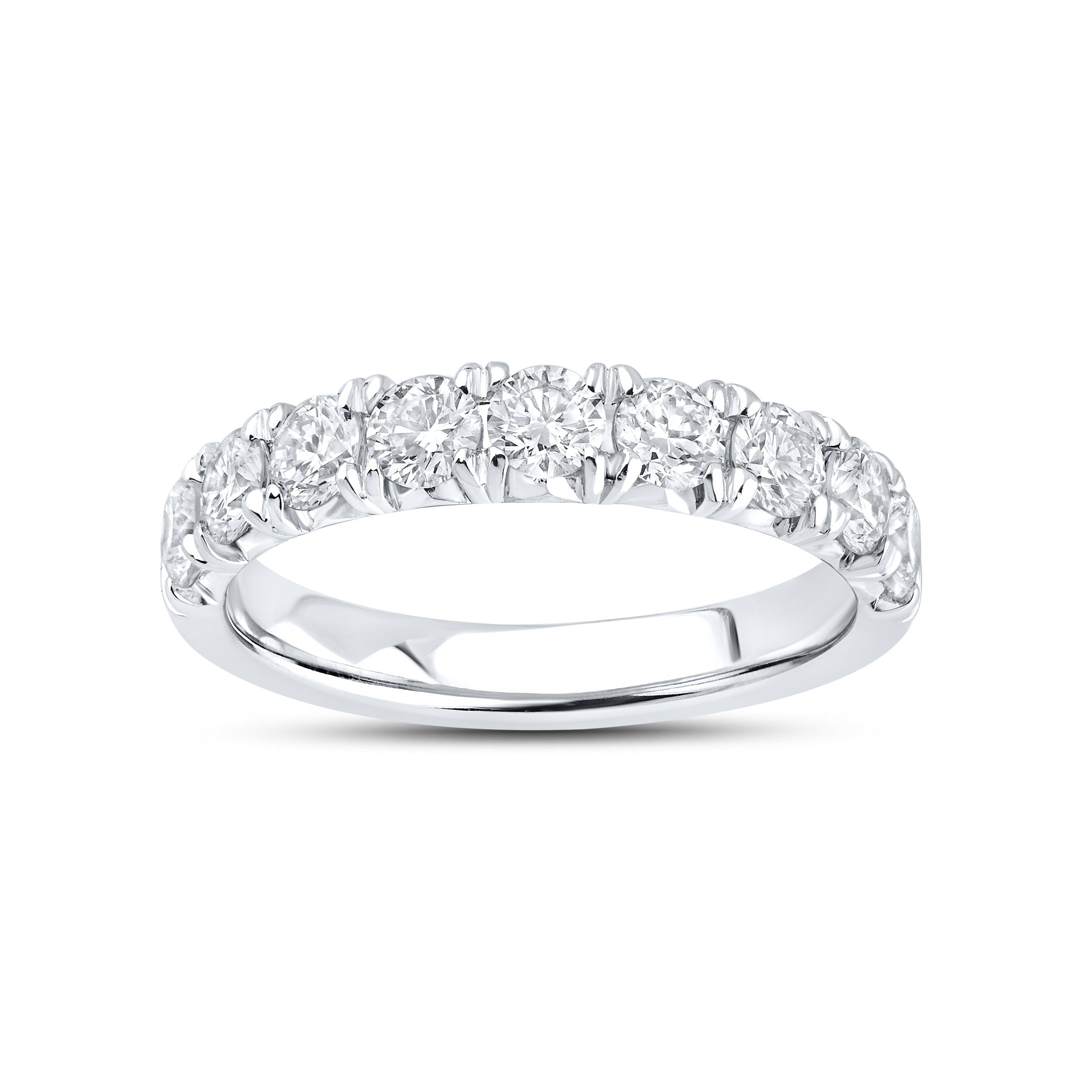 14KT WHITE GOLD 5.40 CTW Princess Shape LAB DIAMOND BRIDAL SET