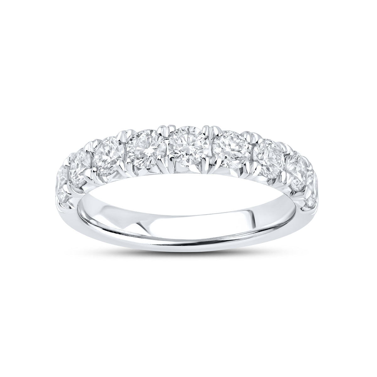 14KT WHITE GOLD 5.40 CTW Princess Shape LAB DIAMOND BRIDAL SET