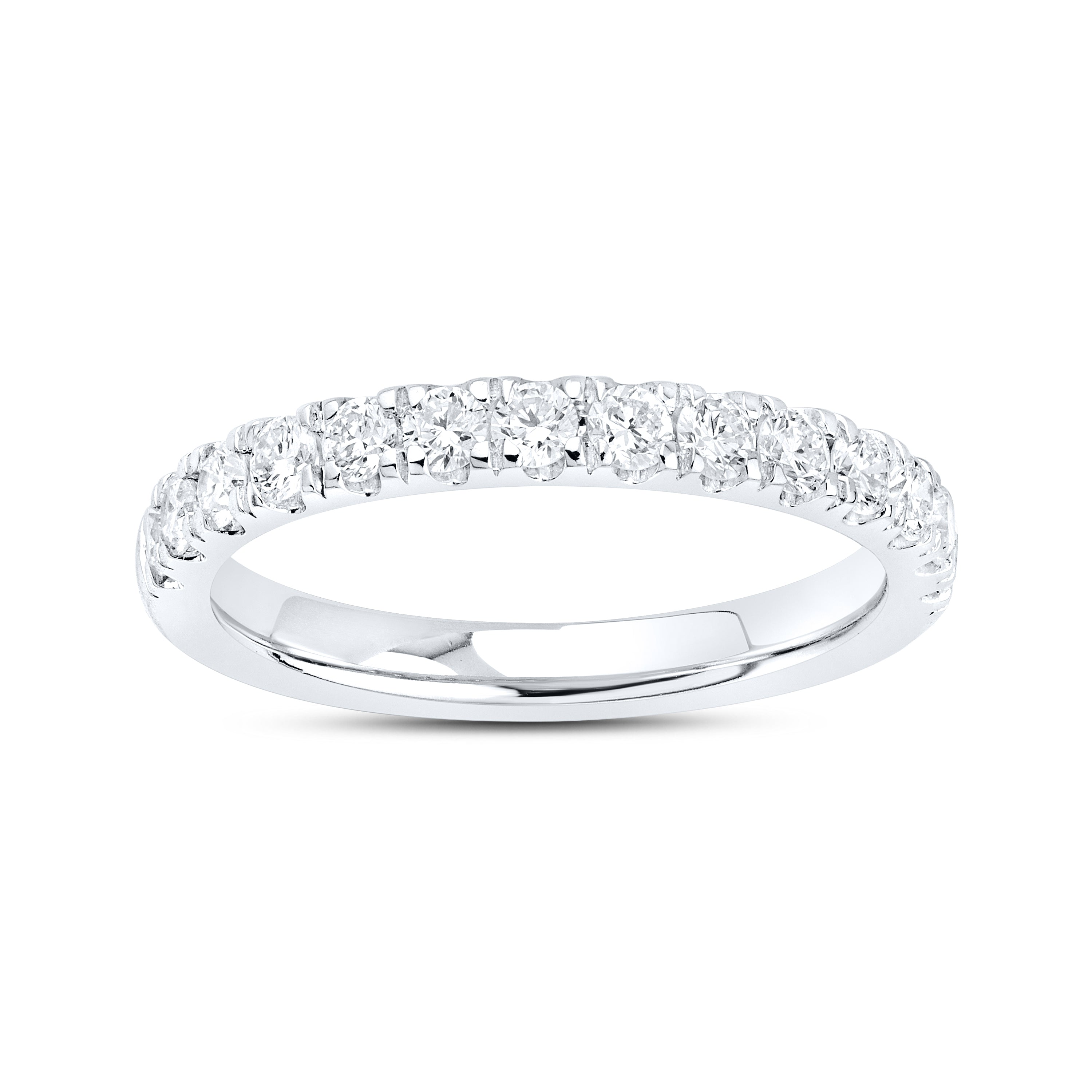 10KT white gold 6.25 CTW Lab Diamond Bridal ring set