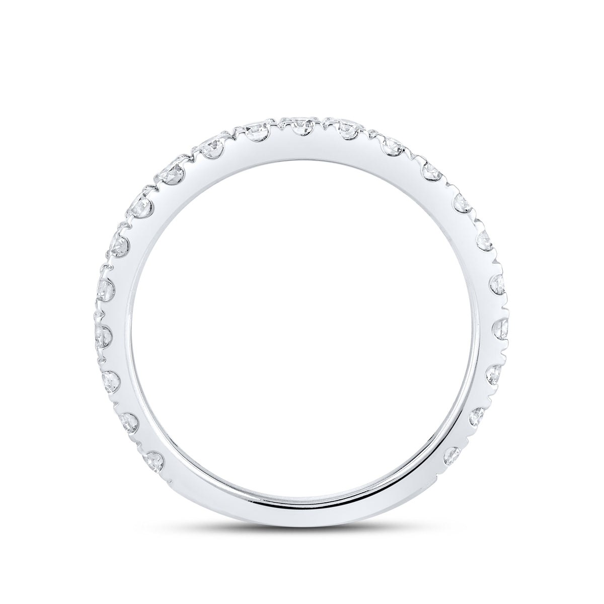 14KT WHITE GOLD 6.38 CTW LAB DIAMOND BRIDAL SET