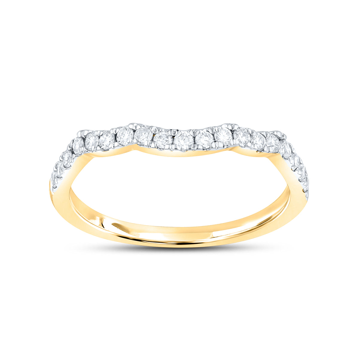 10KT YELLOW GOLD LAB DIAMOND BRIDAL SET 1.25 CTW