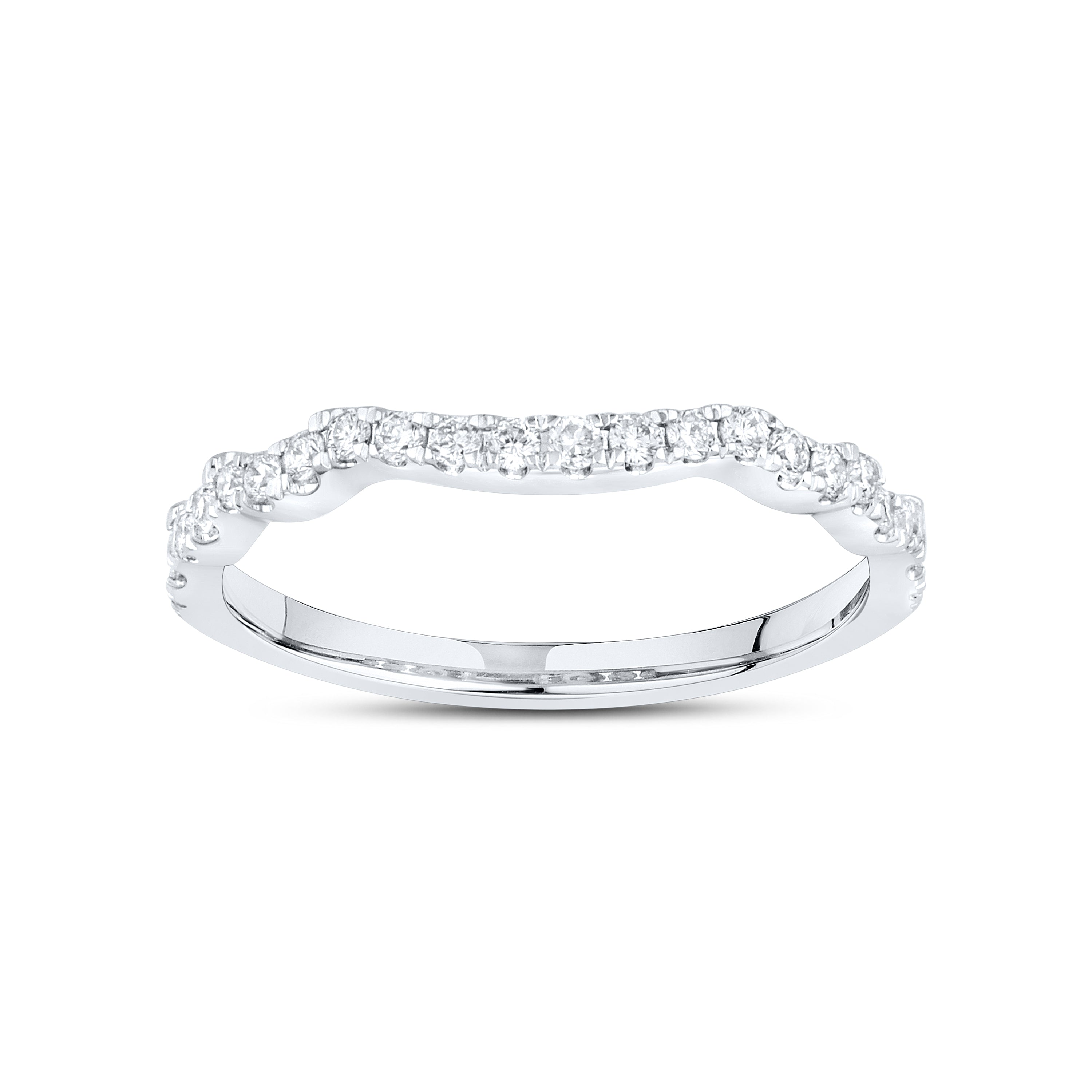 14kt White Gold 1.29 CTW Lab Diamond Bridal Ring Set