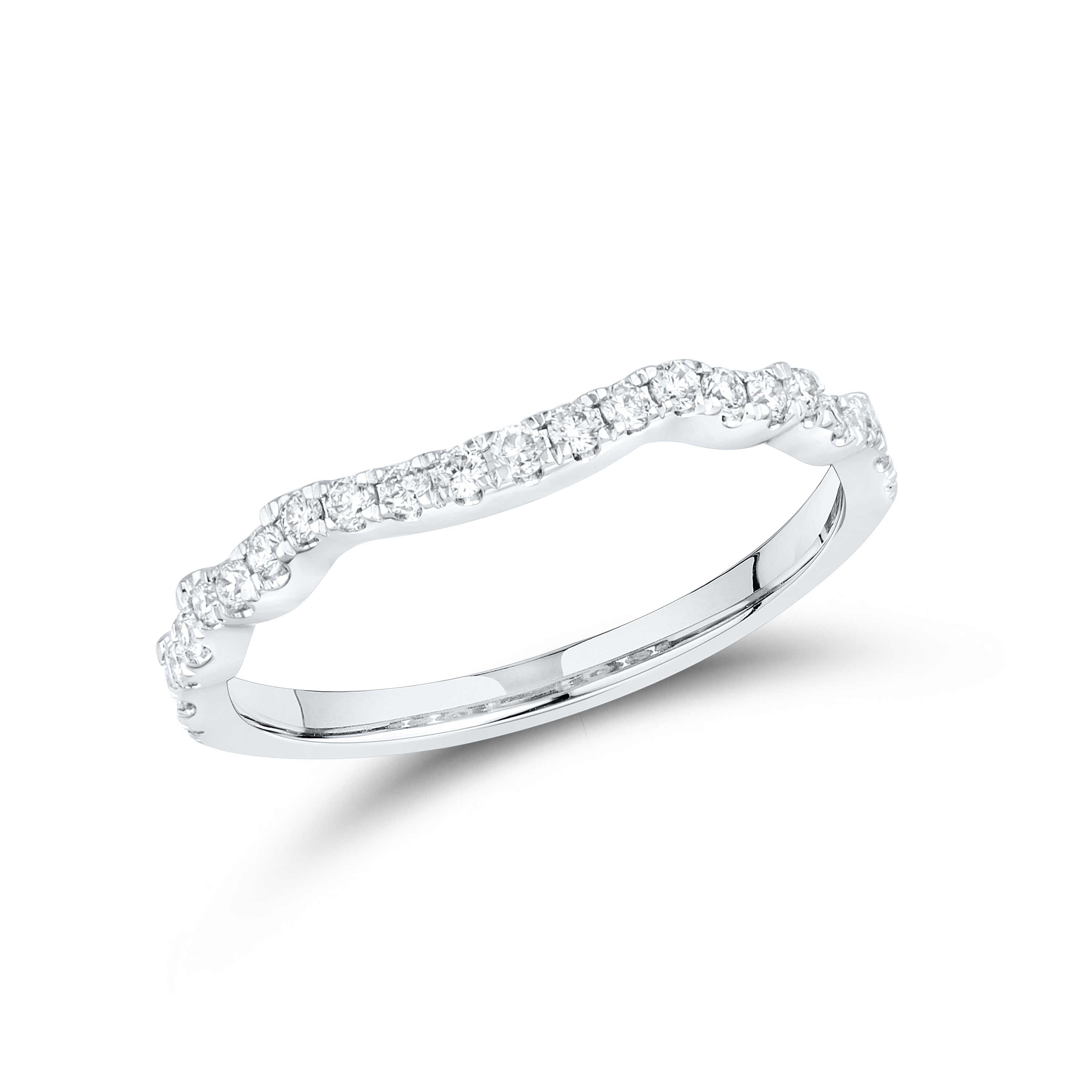 14kt White Gold 1.29 CTW Lab Diamond Bridal Ring Set