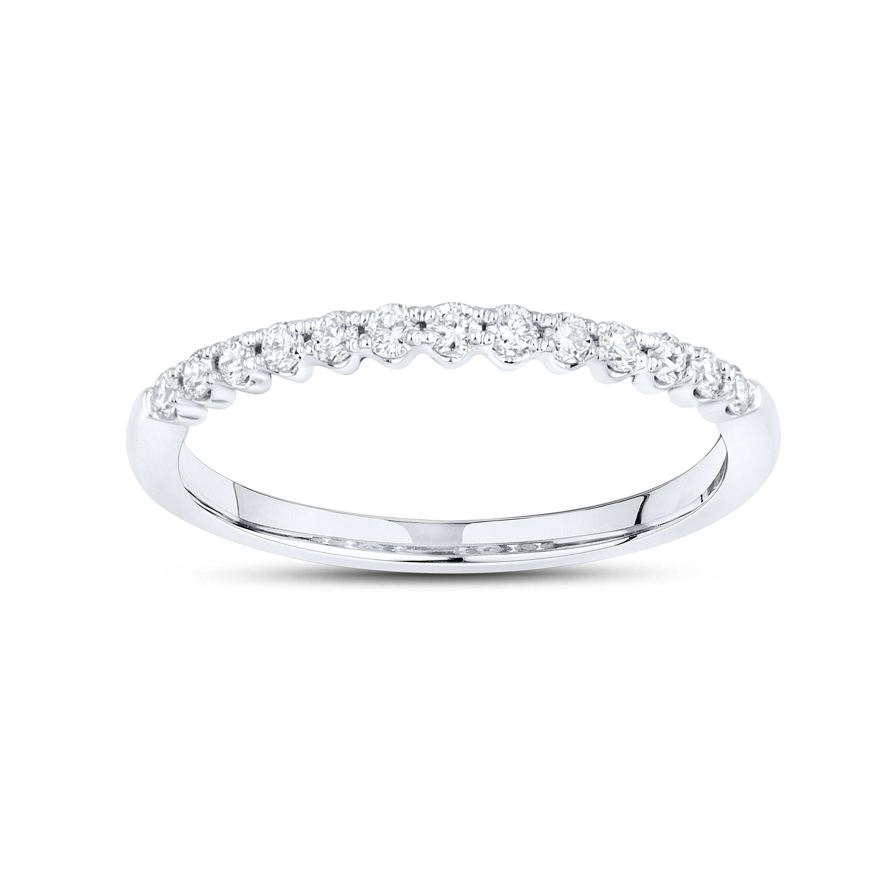 10KT WHITE GOLD 1.27 CTW LAB DIAMOND BRIDAL SET