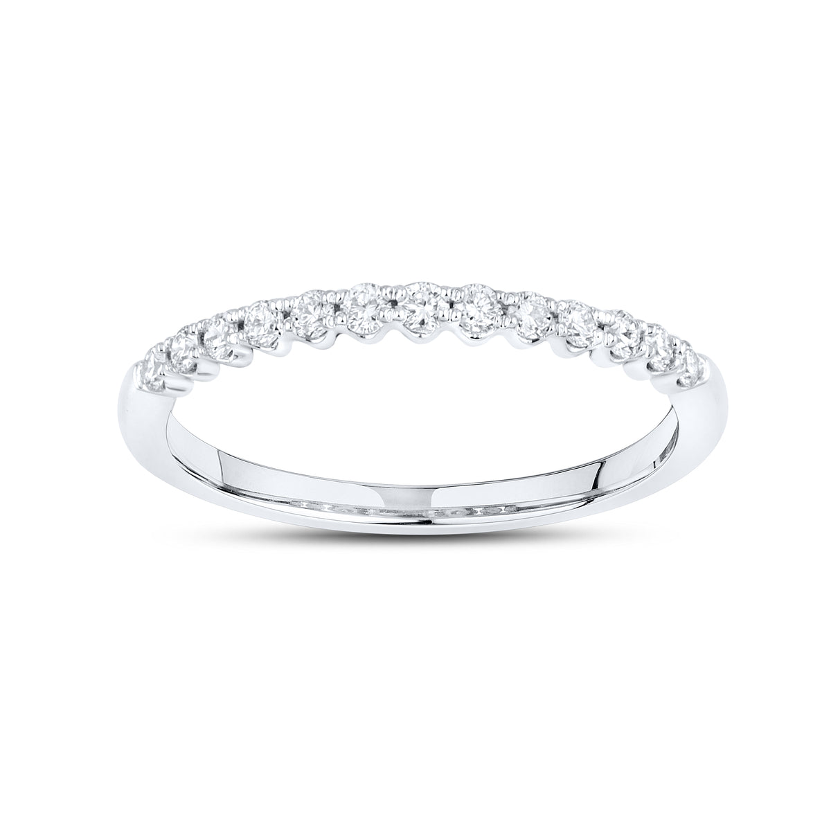10KT WHITE GOLD 1.27 CTW LAB DIAMOND BRIDAL SET