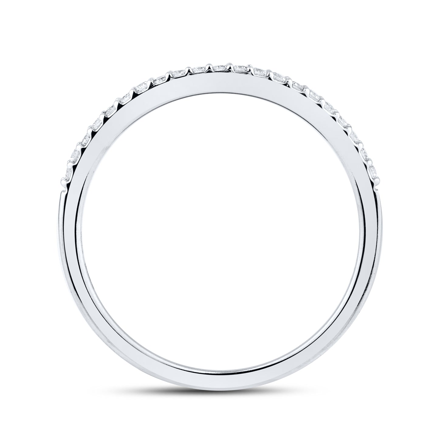 14kt White Gold 1.13 CTW  Lab Diamond Bridal Ring Set
