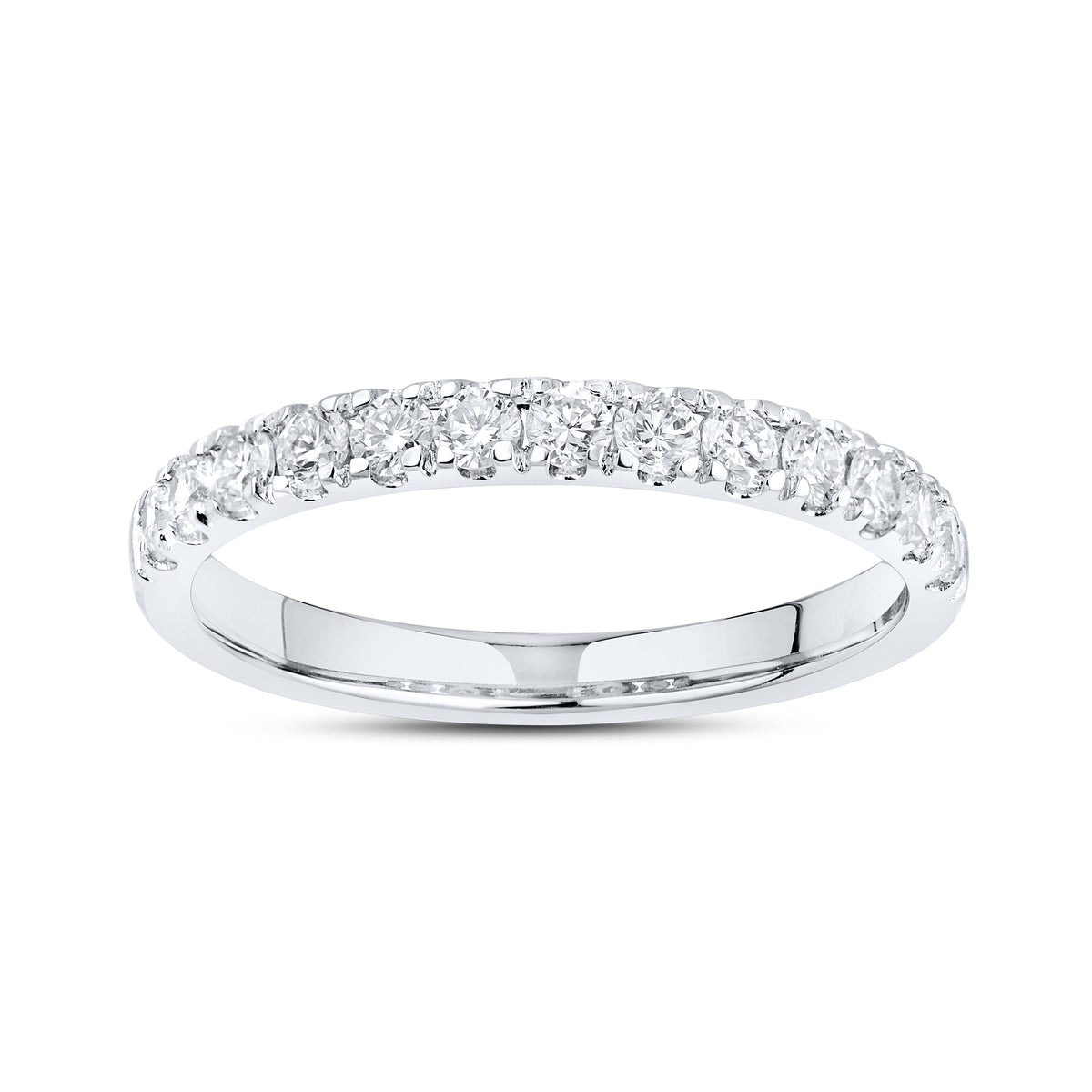 14KT WHITE GOLD 3.00 CTW LAB DIAMOND BRIDAL SET