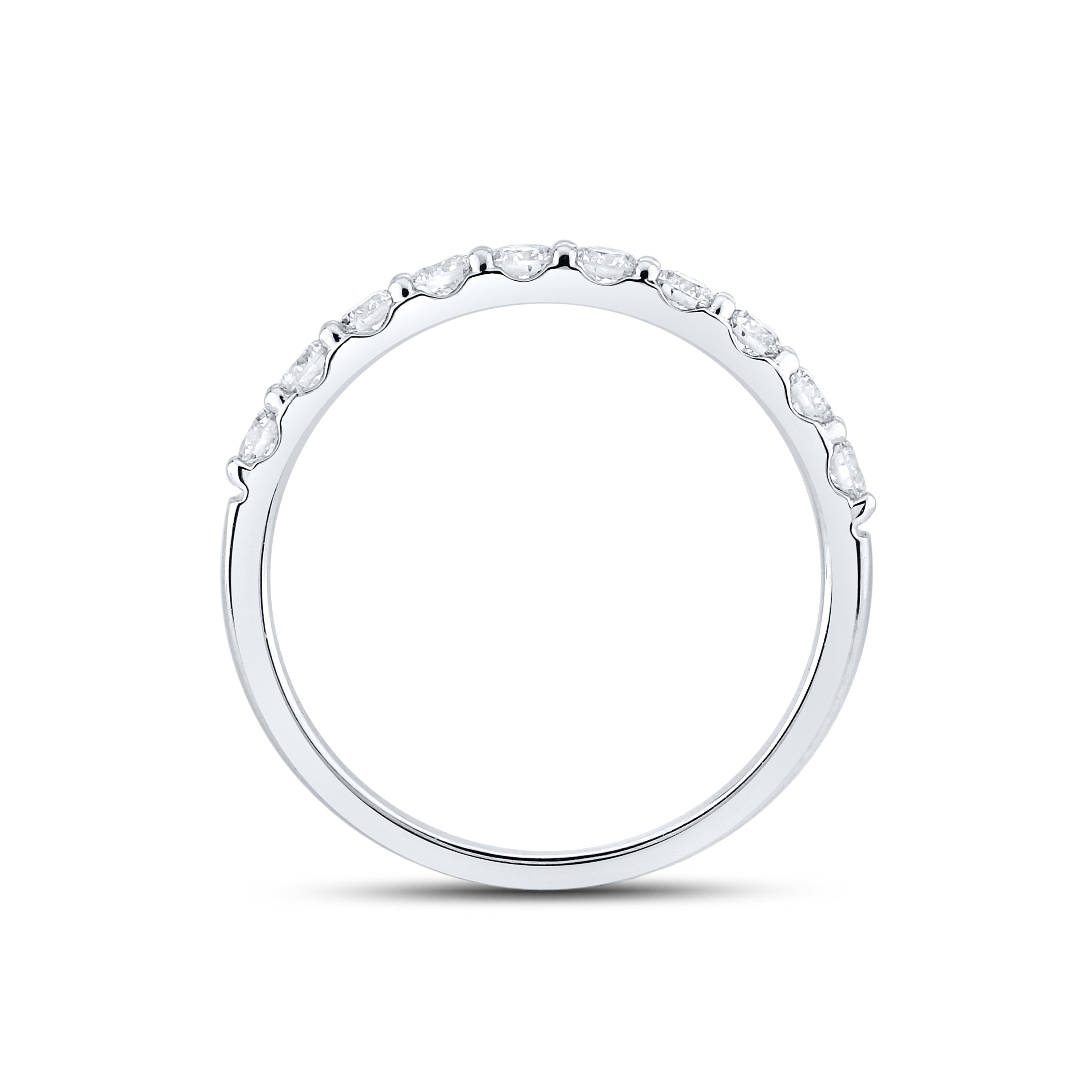 14KT WHITE GOLD 3 CTW LAB DIAMOND BRIDAL SET