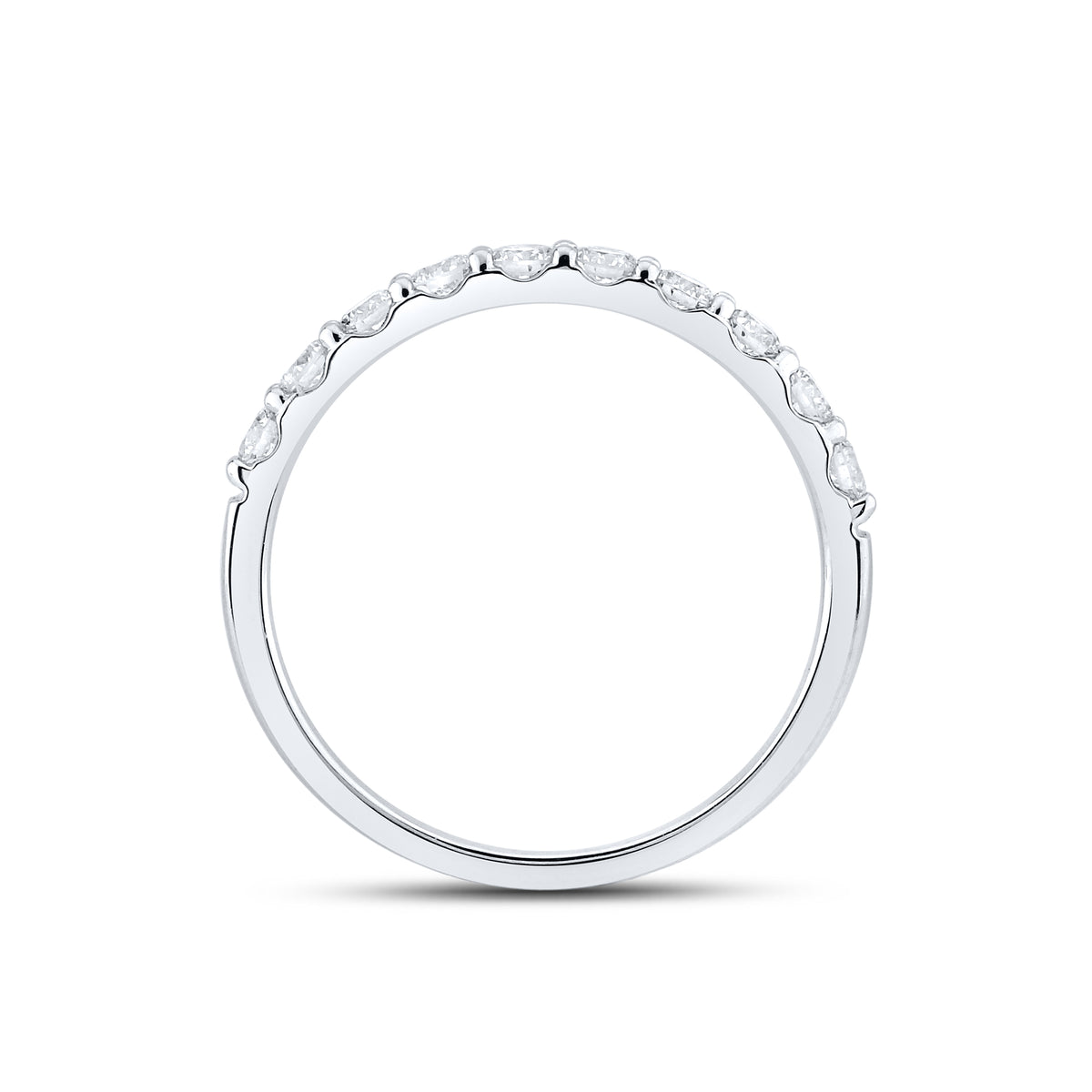 14KT WHITE GOLD 3 CTW LAB DIAMOND BRIDAL SET