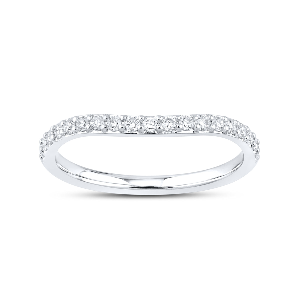 14KT WHITE GOLD 3 CTW PRINCESS AND ROUND SHAPE LAB DIAMOND BRIDAL SET