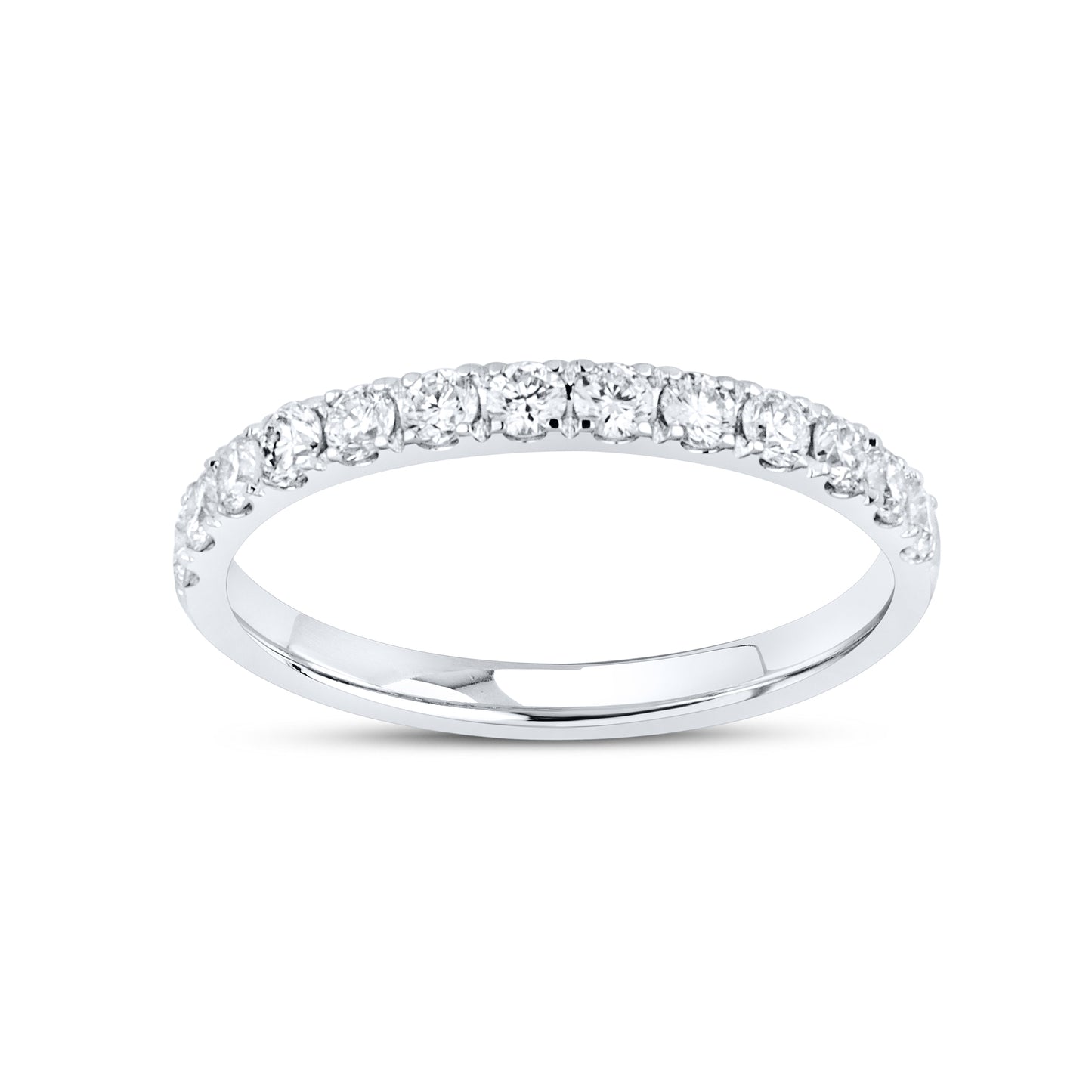 14kt White Gold 3 CTW  Radiant  Shape  Lab Diamond Bridal Ring Set
