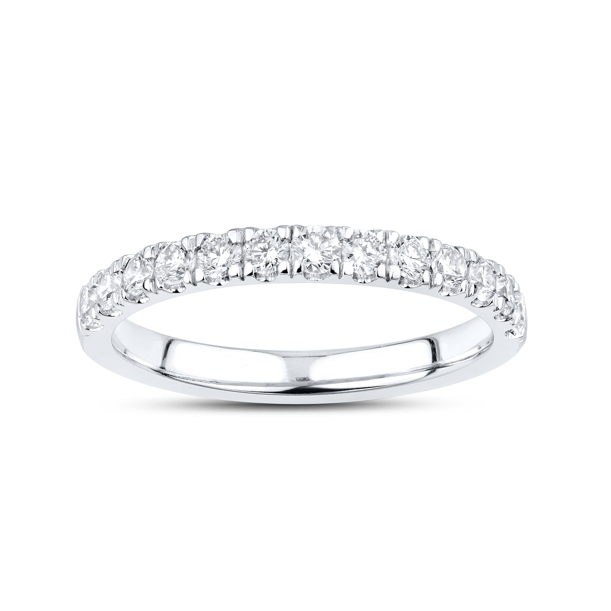 14KT WHITE GOLD 3 CTW LAB DIAMOND BRIDAL SET